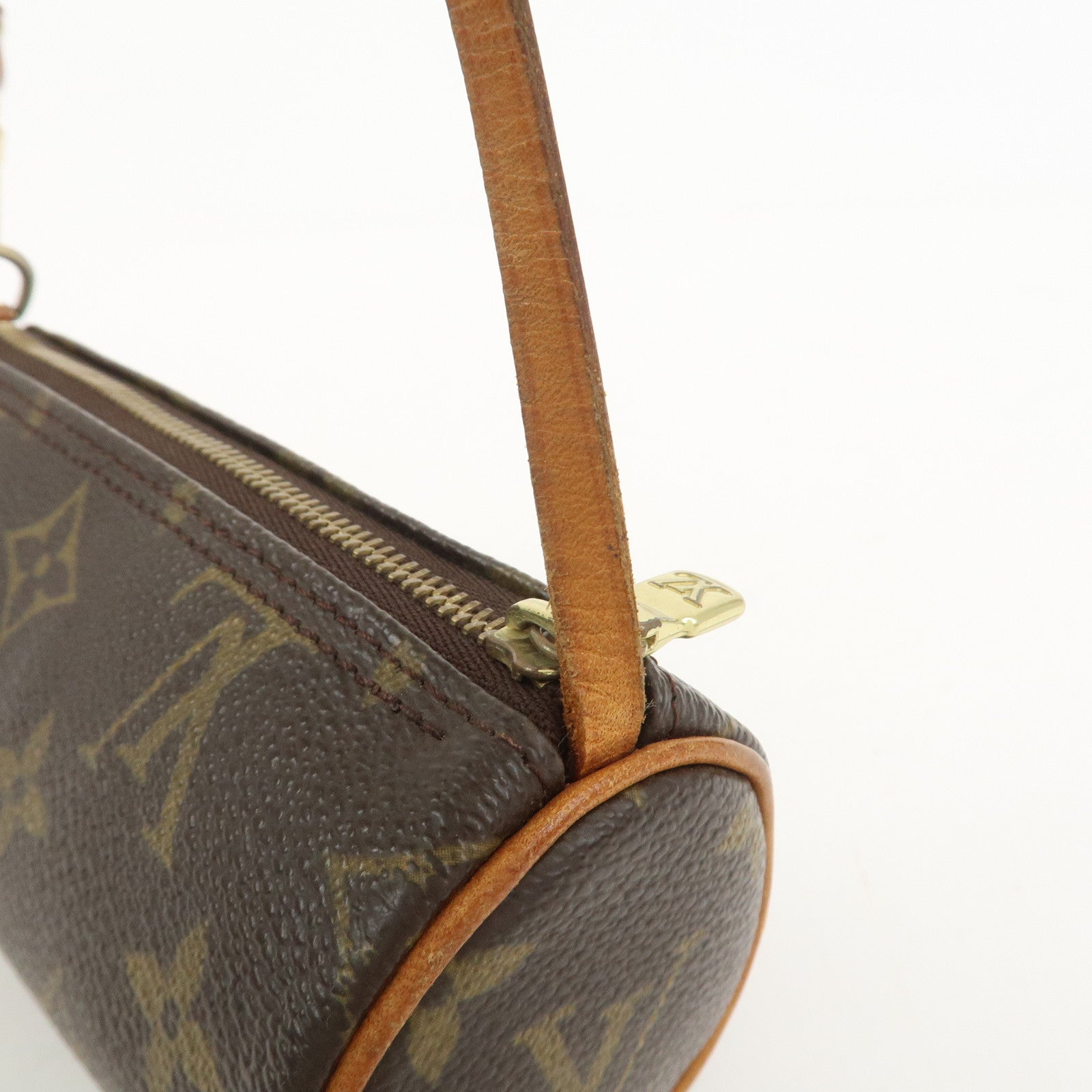 Louis Vuitton Monogram Canvas Mini Pouch for Papillon Bag Brown