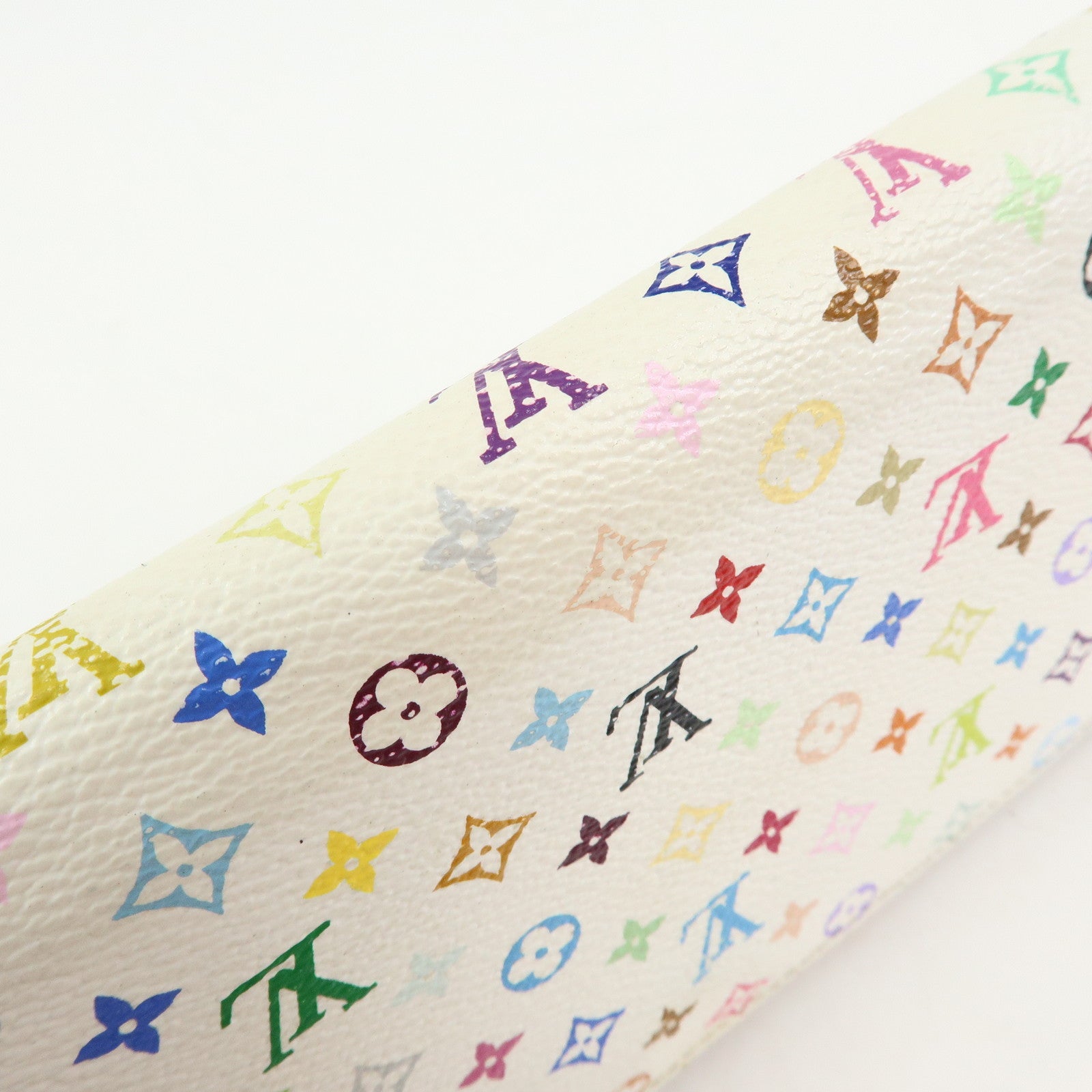 Louis Vuitton Monogram Multicolor Zippy Long Wallet Blanc M60241