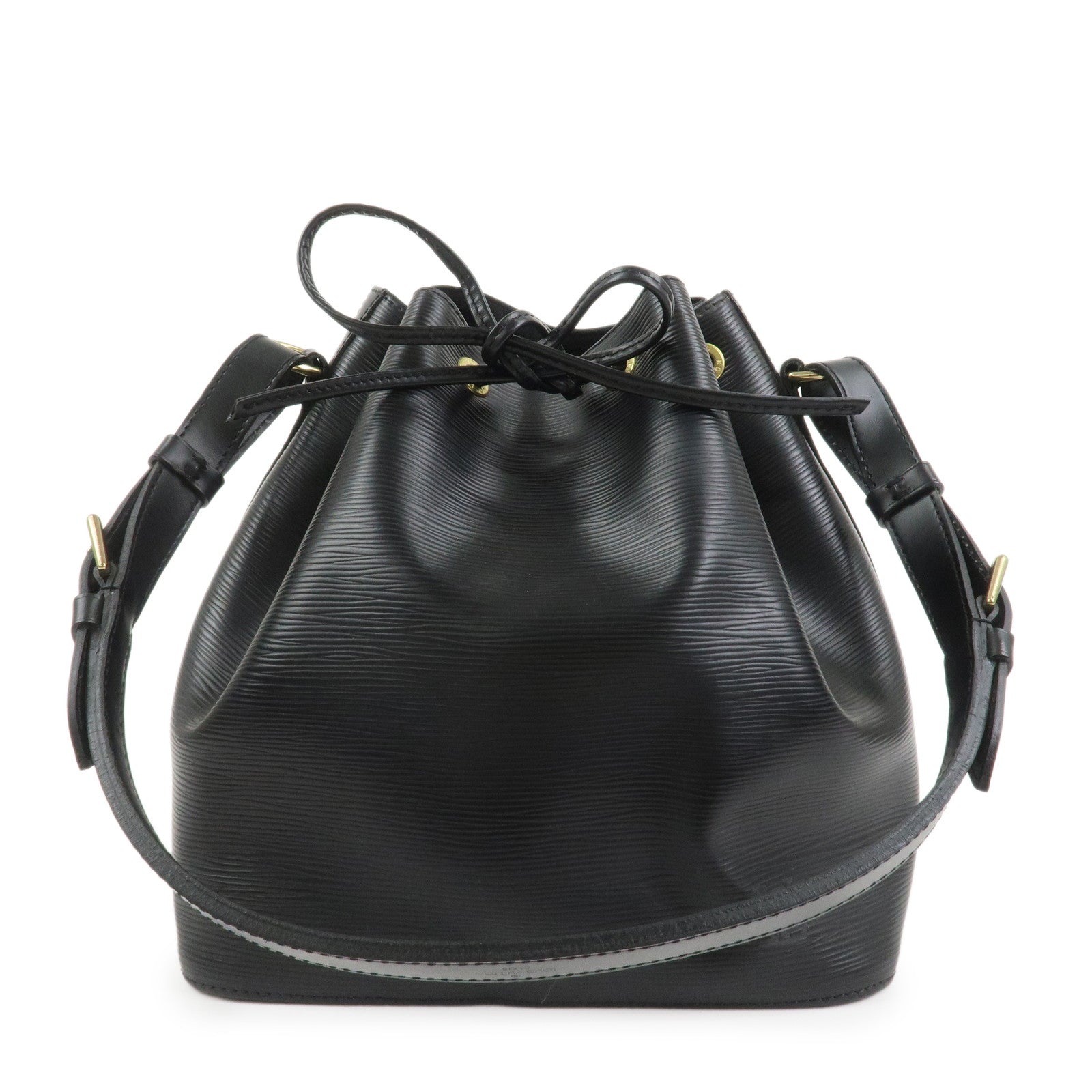 Louis Vuitton Epi Petit Noe Shoulder Bag Noir Black M44102