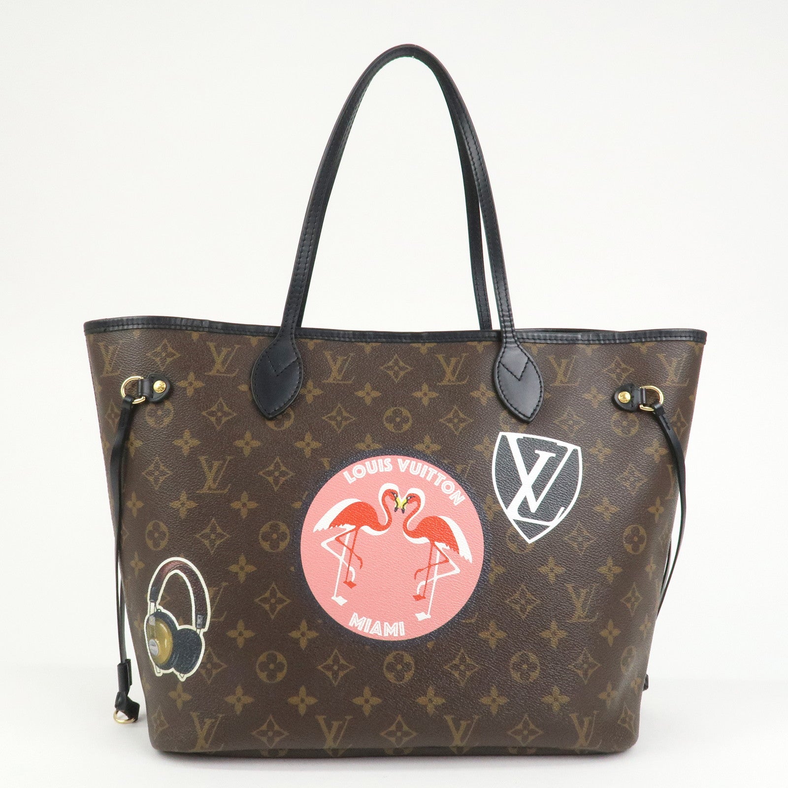 Louis Vuitton LV World Tour Monogram Neverfull MM Tote Bag M42844