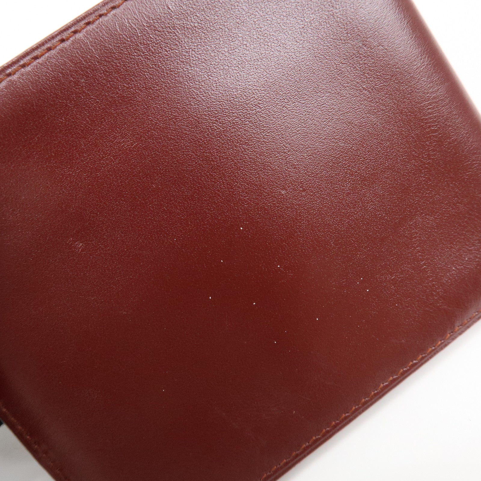 Cartier Must de Cartier Set of 2 Leather Compact Wallet Bordeaux