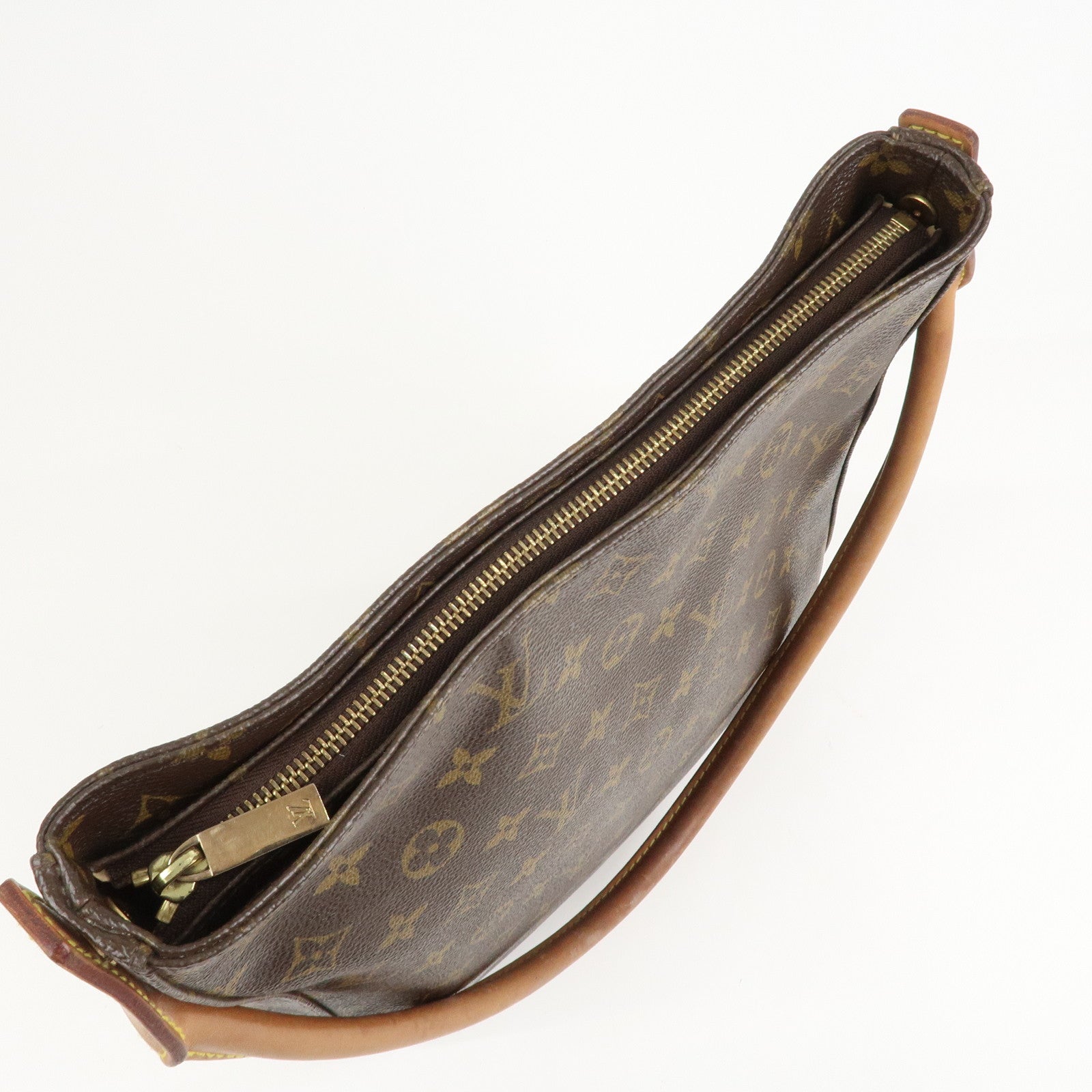 Louis Vuitton Monogram Looping GM Shoulder Bag Brown M51145