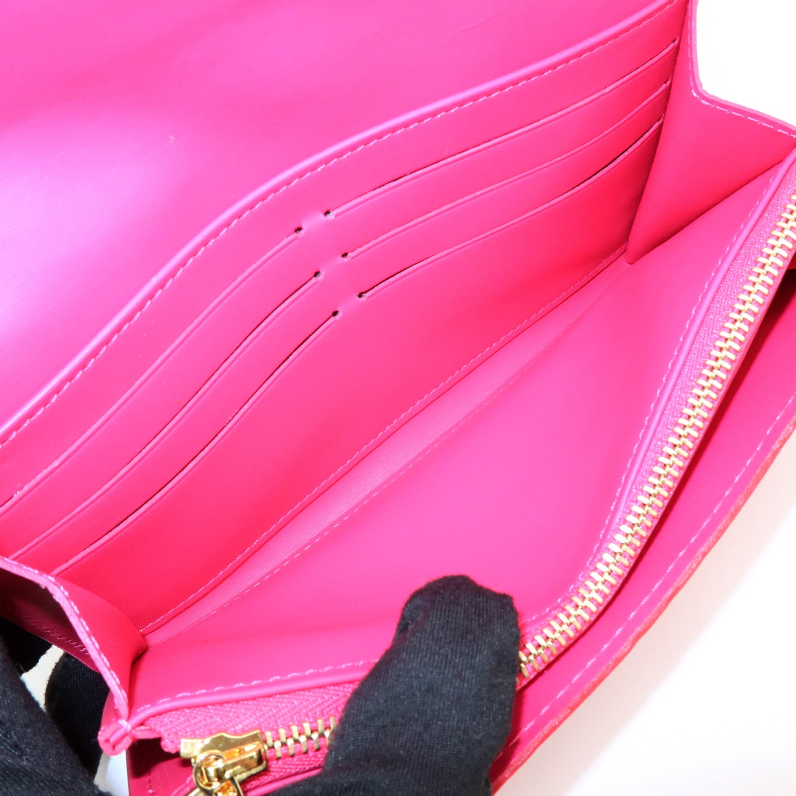 Louis Vuitton Monogram Vernis Portefeuille Sarah Long Wallet M93633