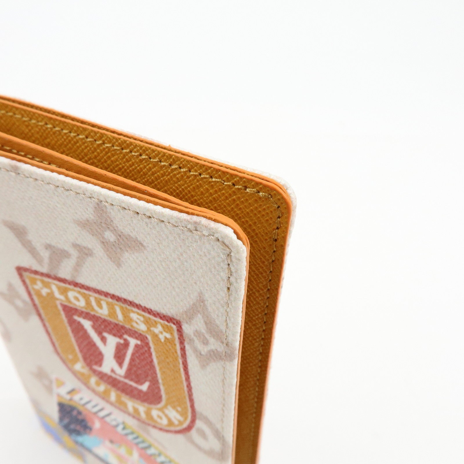 Louis Vuitton Monogram Canvas Couverture Passport Case Dune M14621
