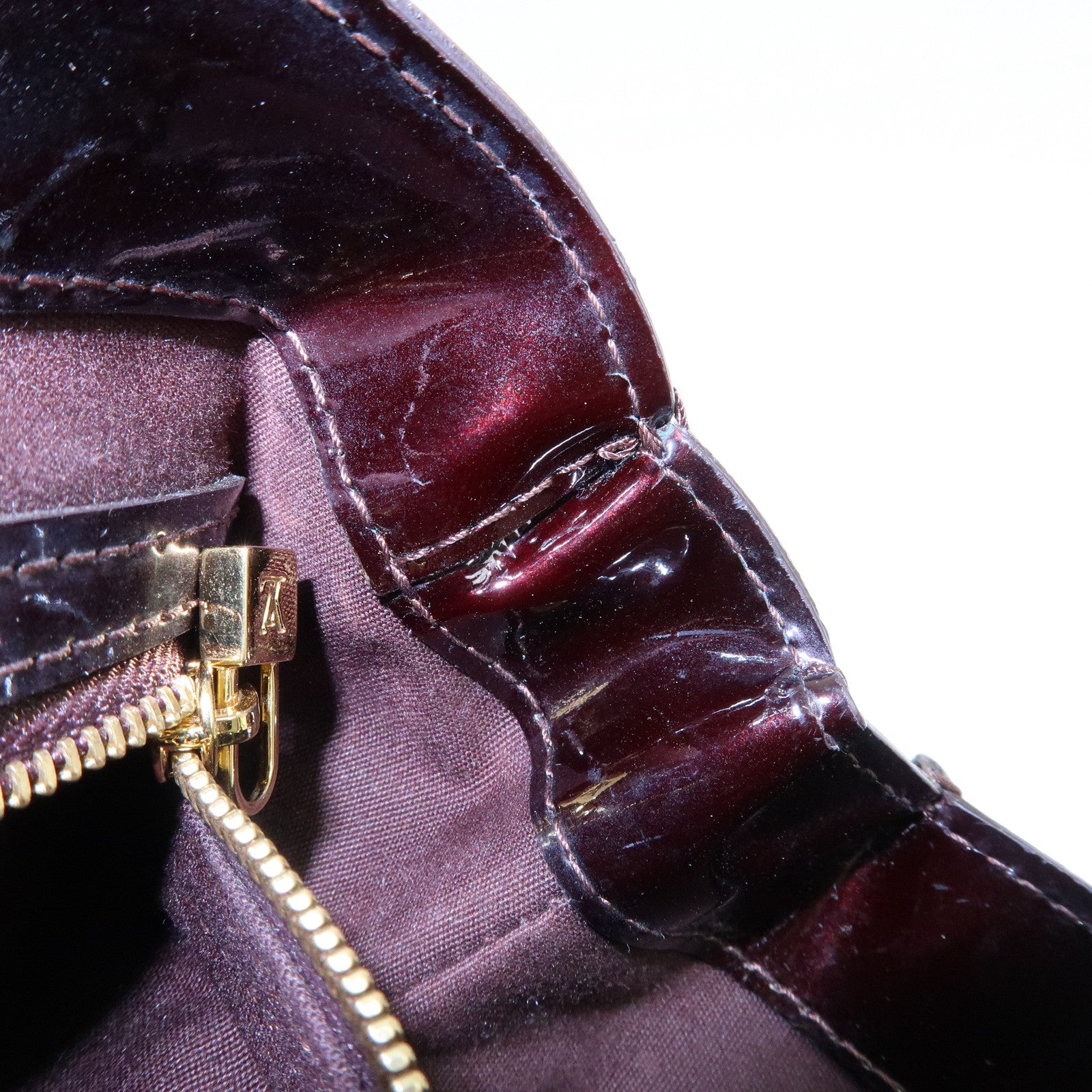 Louis Vuitton Monogram Vernis Wilshire PM Amarante M93641