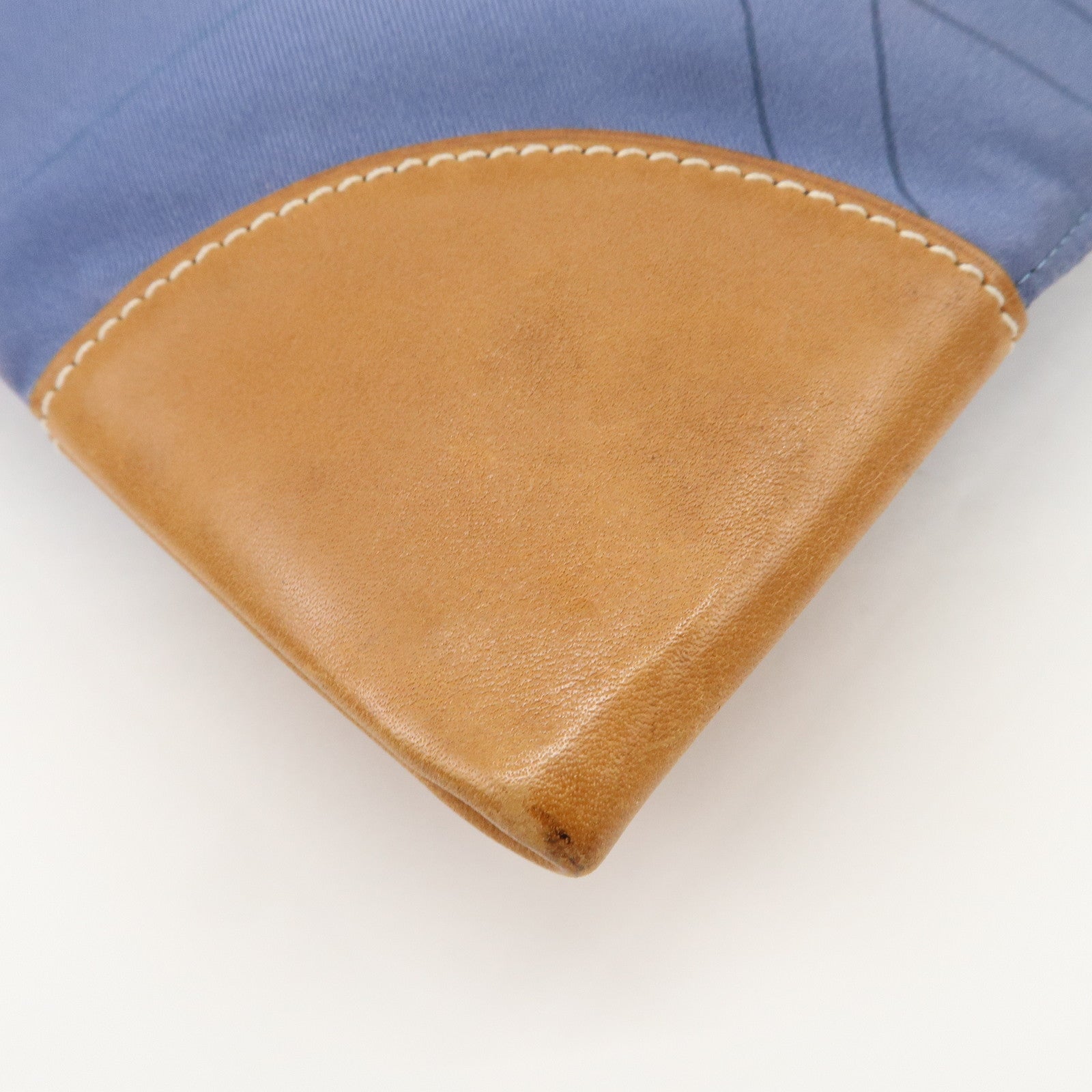 HERMS Silky City PM Silk Leather Shoulder Bag Crossbody Bag