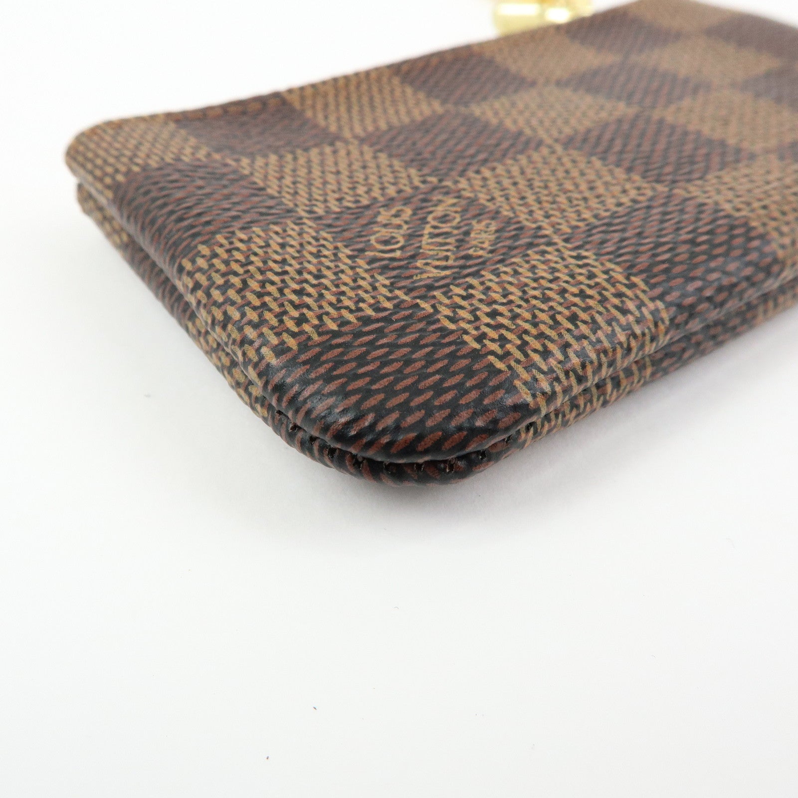 Louis Vuitton Damier Canvas Pochette Cles Damier Ebene N62658