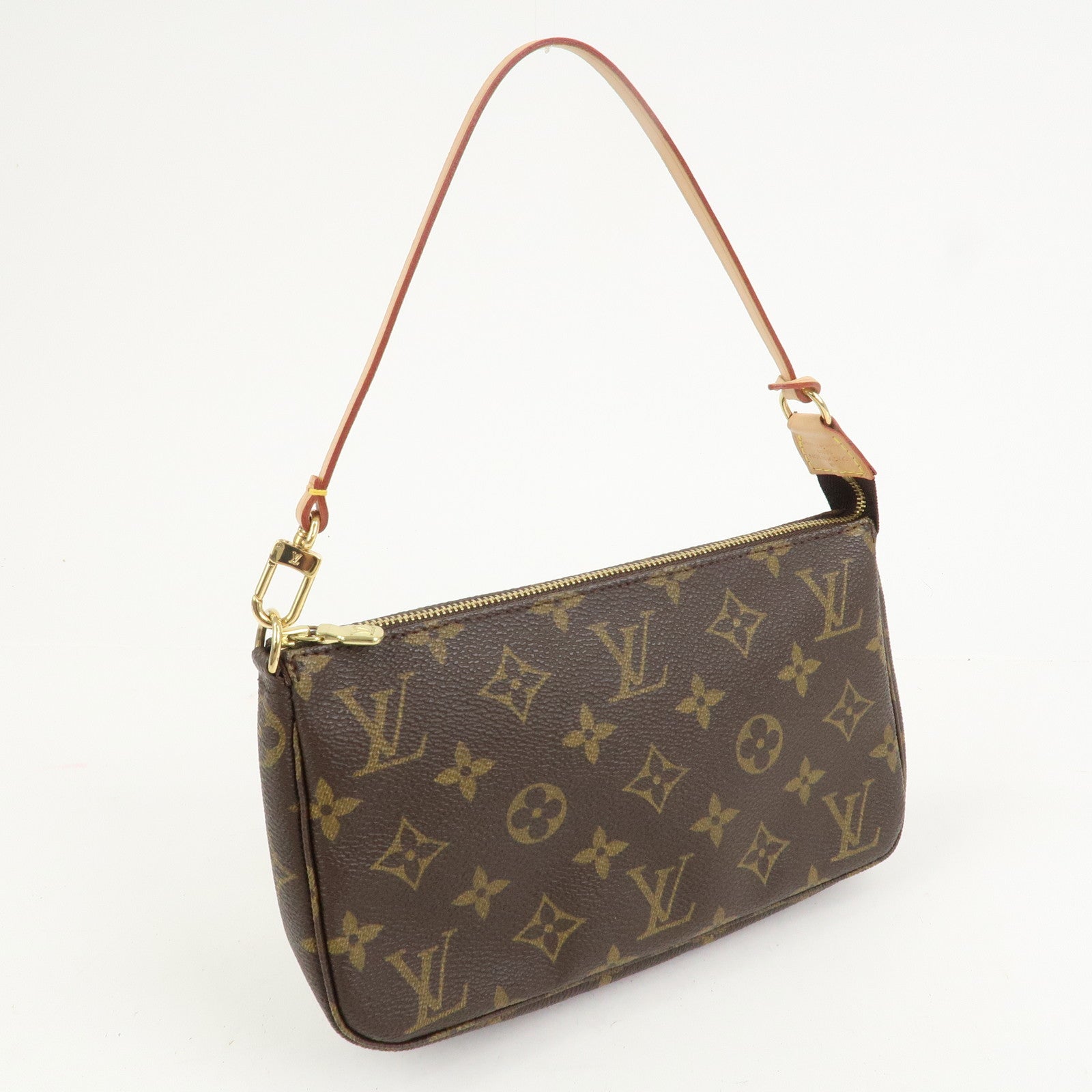 Louis Vuitton Monogram Pochette Accessoires Pouch Hand Bag M51980