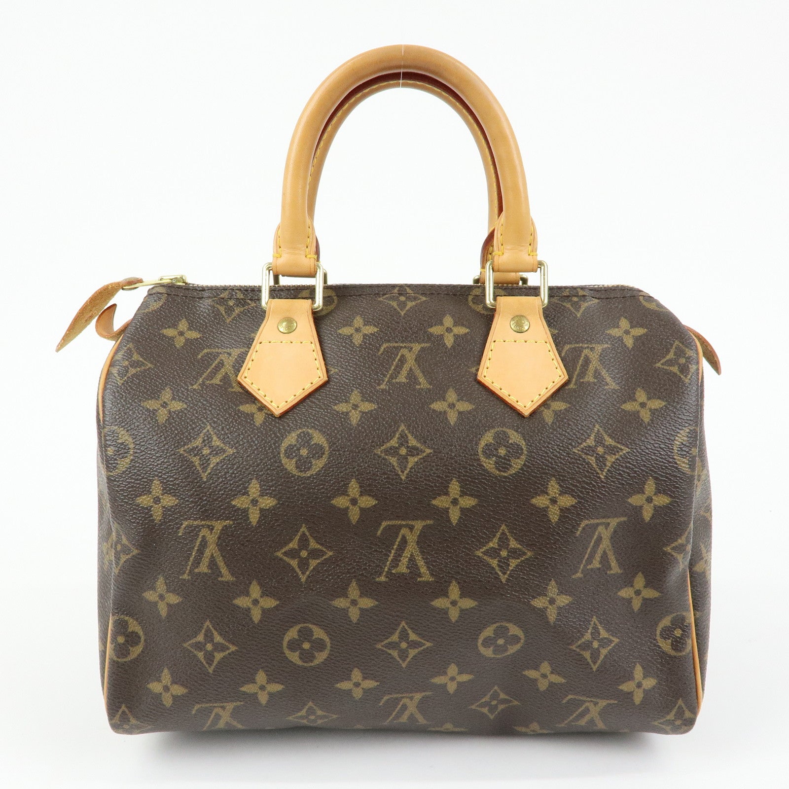 Louis Vuitton Monogram Speedy 25 Boston Bag Hand Bag Brown M41528