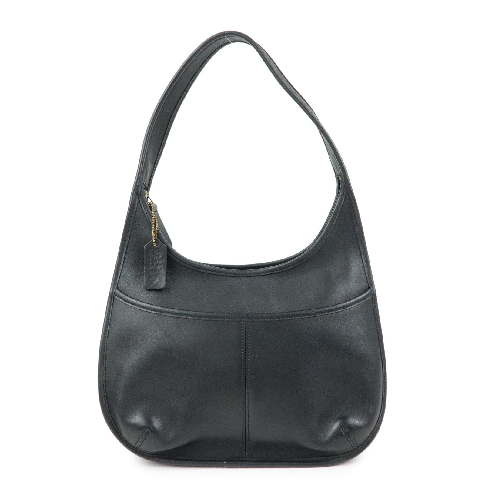 COACH Ergo Leather Shoulder Bag Hand Bag Black