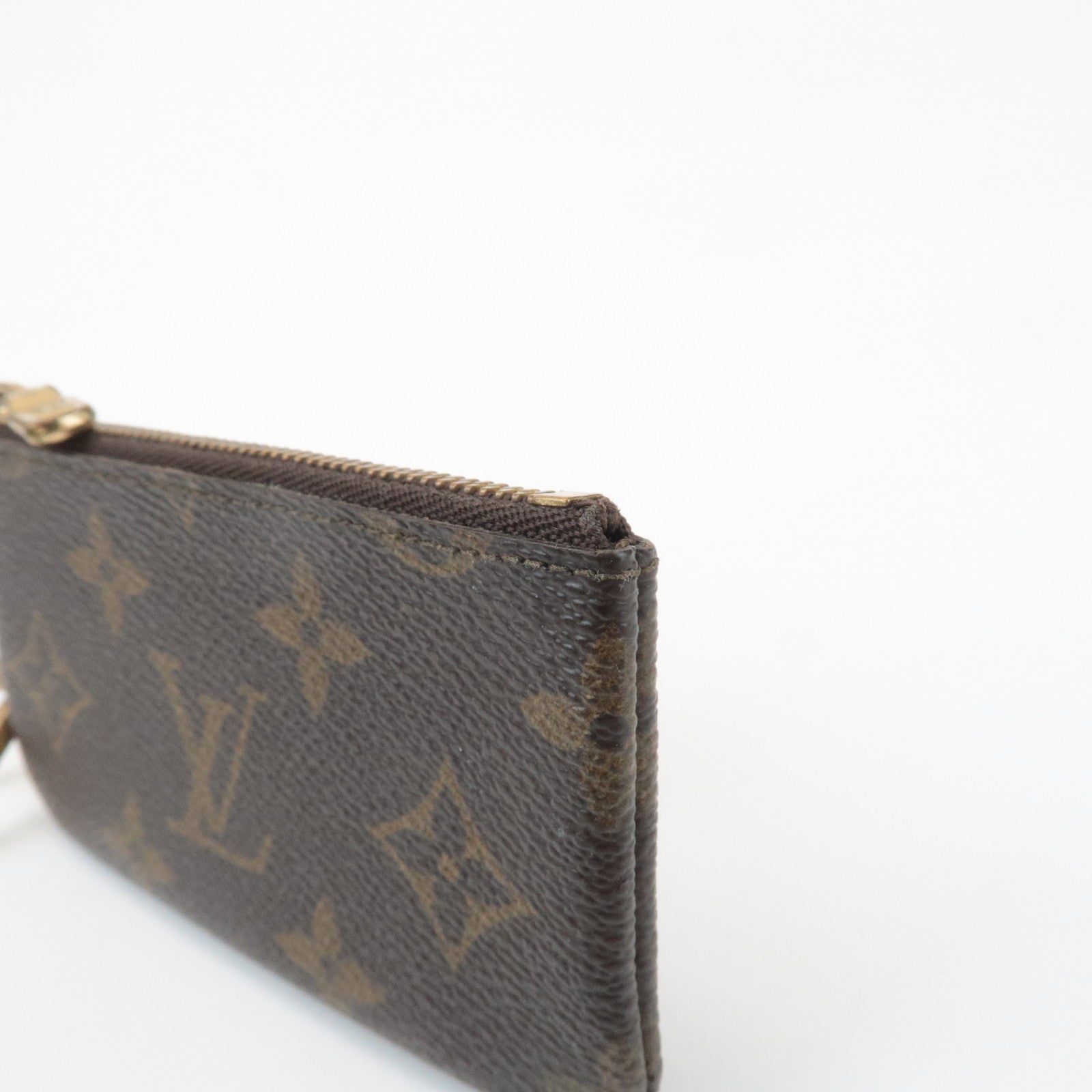 Louis Vuitton Monogram Pochette Cles Coin Case Key Case M62650
