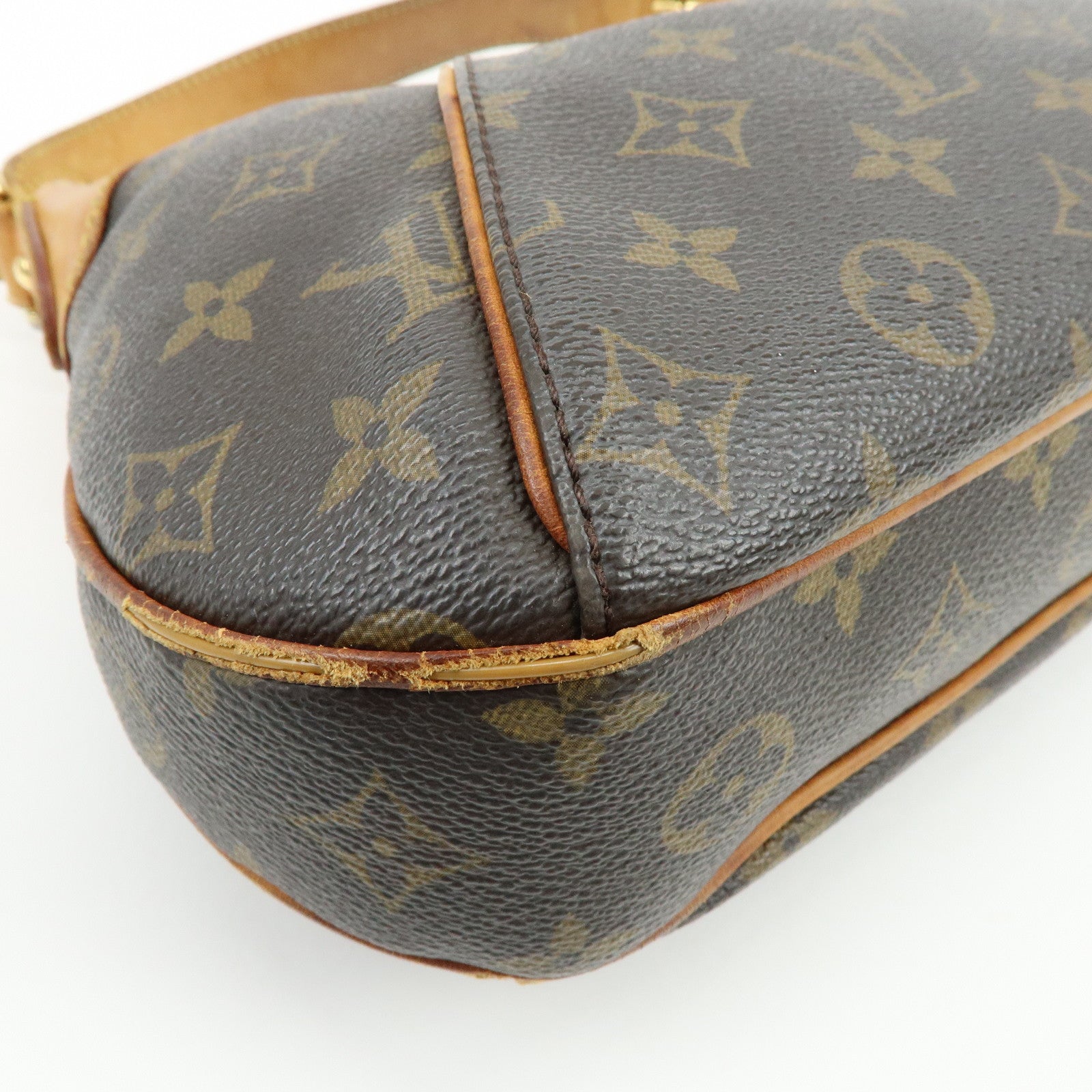 Louis Vuitton Monogram Thames PM Shoulder Bag Hand Bag Brown M56384