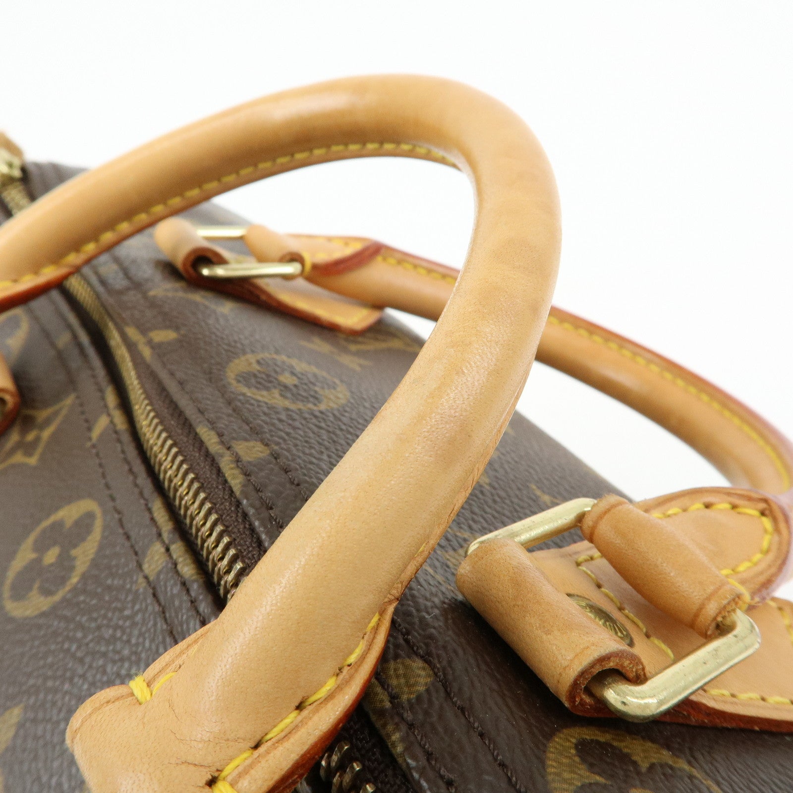 Louis Vuitton Monogram Speedy 30 Boston Bag Hand Bag Brown M41526