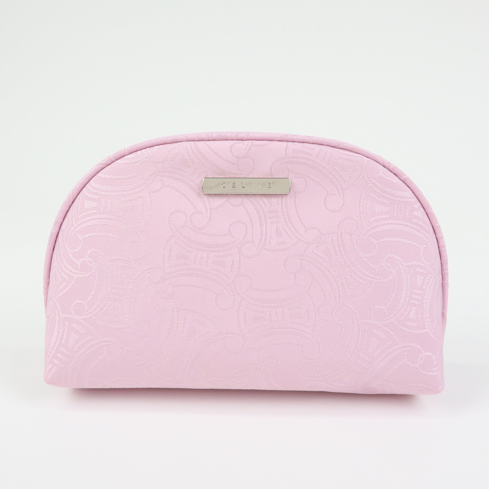 CELINE Macadam Set of 2 Canvas Cotton Cosmetic Case Mini Towel Pink
