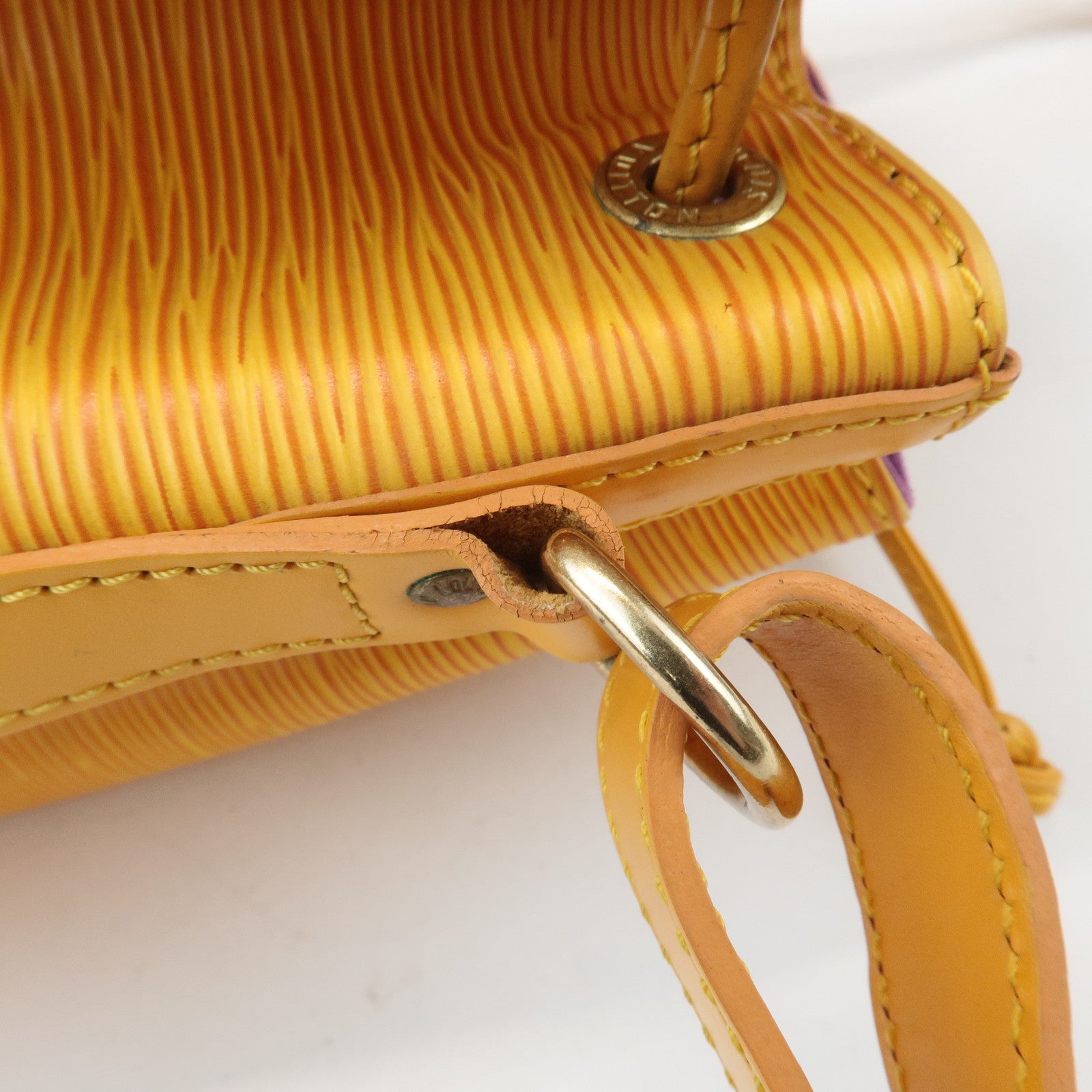 Louis Vuitton Epi Leather Noe Shoulder Bag Tassili Yellow M44009 Used