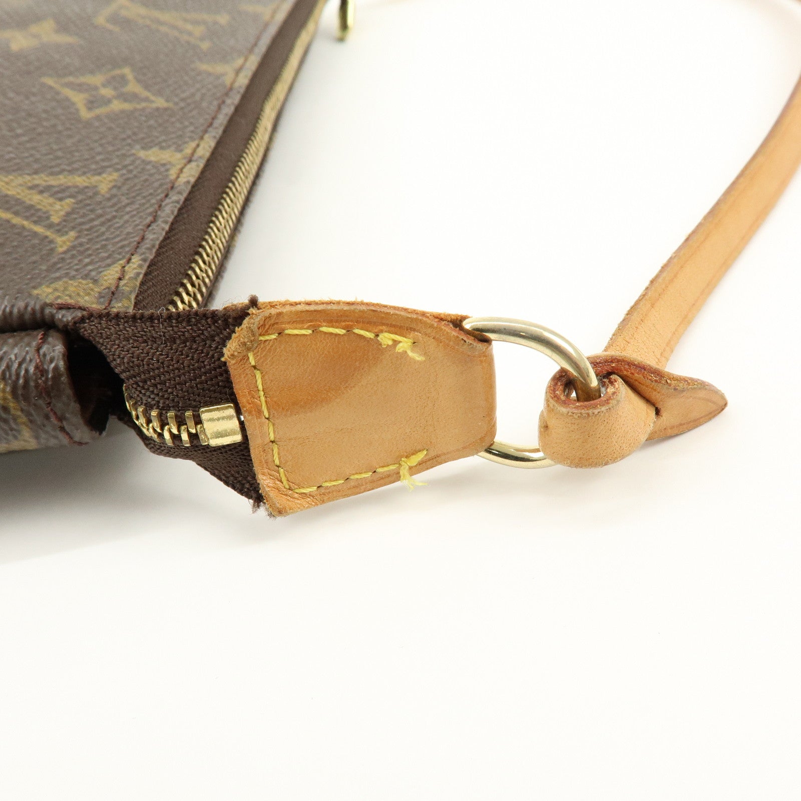 Louis Vuitton Monogram Pochette Accessoires Pouch Hand Bag M51980