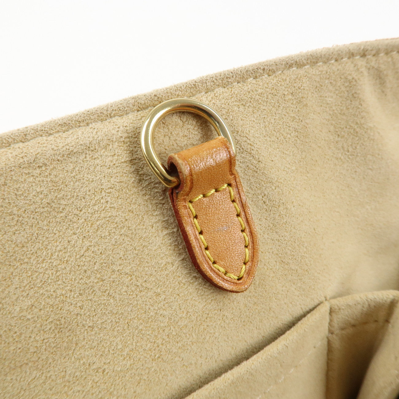 Louis Vuitton Damier Azur Hampstead MM Canvas Hand Bag N51206 Used