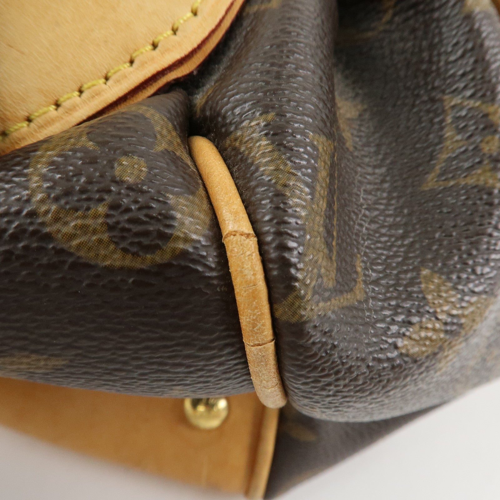 Louis Vuitton Monogram Poesie PM Hand Bag Brown M45715