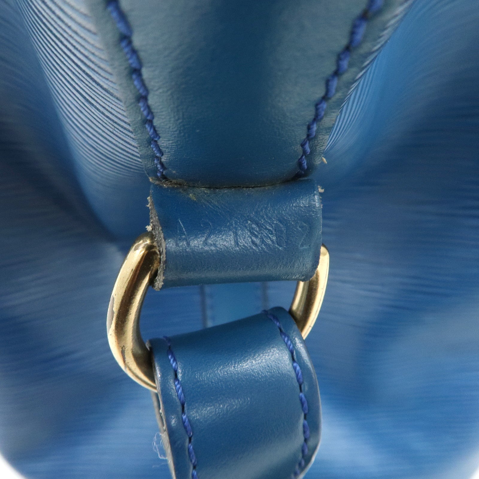 Louis Vuitton Epi Leather Petit Noe Shoulder Bag Toledo Blue M44105