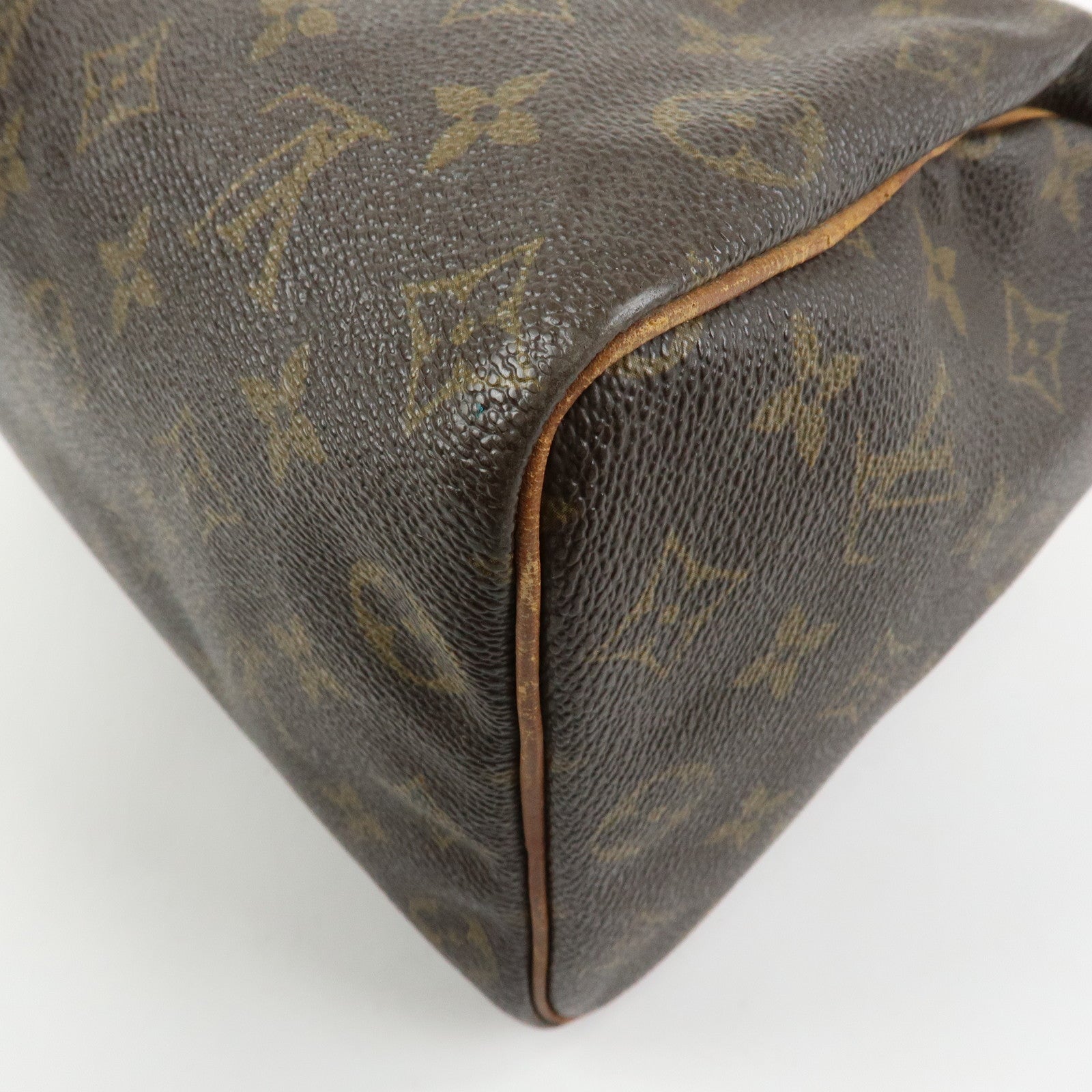 Louis Vuitton Monogram Speedy 25 Boston Bag Hand Bag Brown M41528