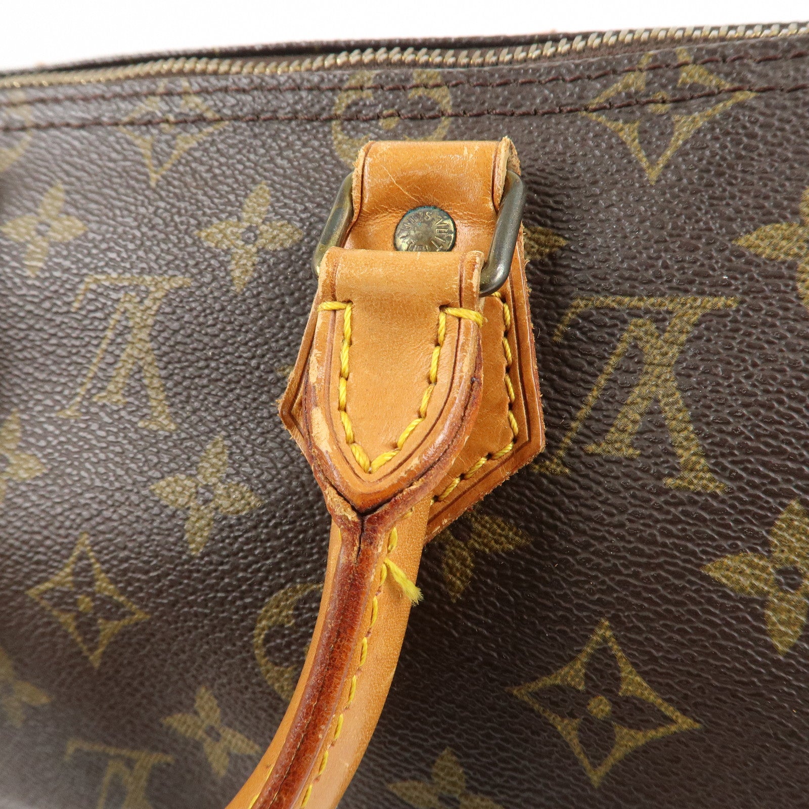 Louis Vuitton Monogram Speedy 25 Hand Bag Boston Bag M41528 Used