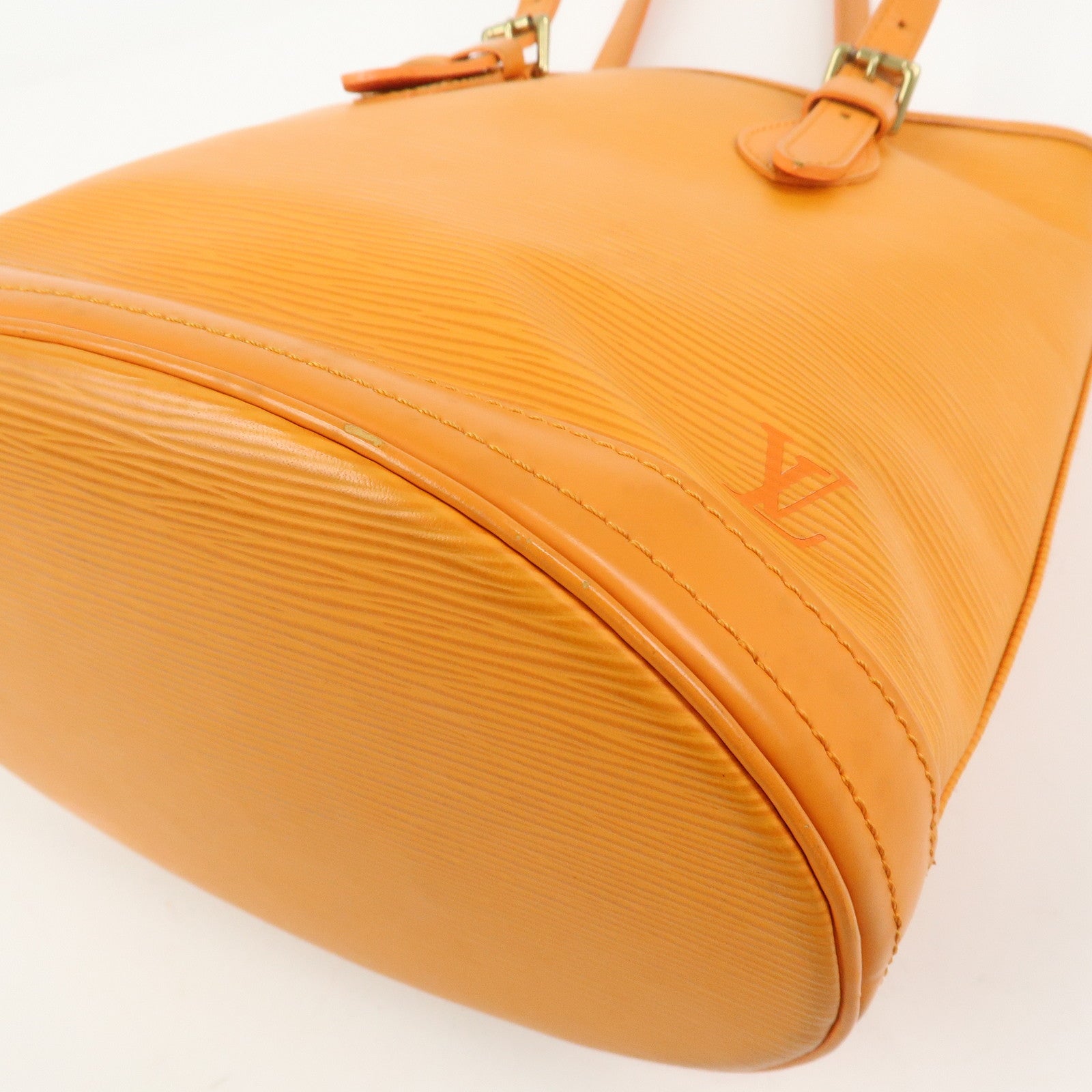 Louis Vuitton Epi Bucket PM Shoulder Bag Tote Bag Mandarin M5899H