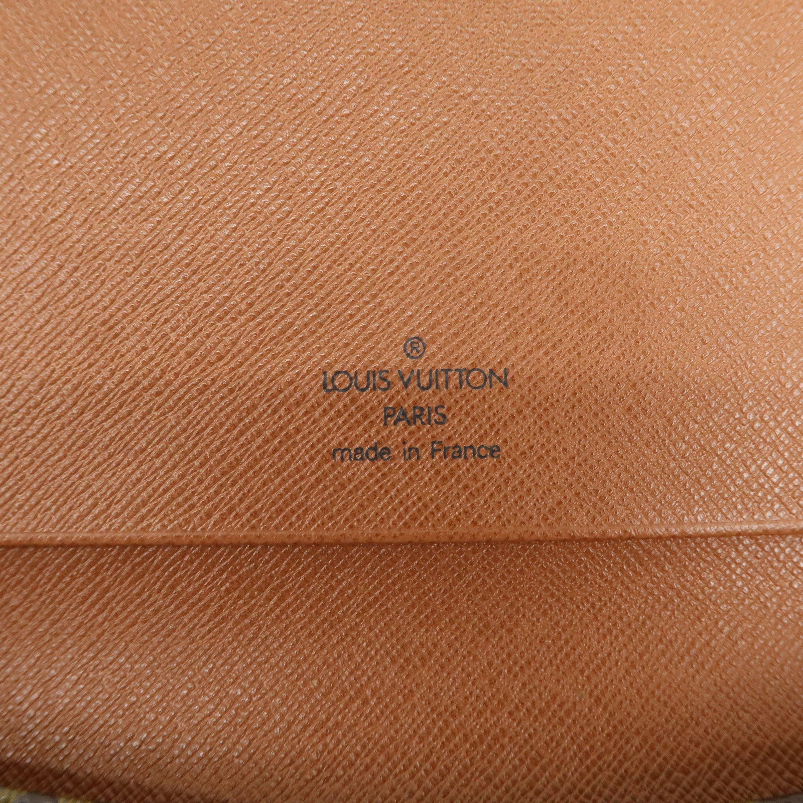 Louis Vuitton Monogram Pochette Lava 23 Clutch Bag Brown M51940