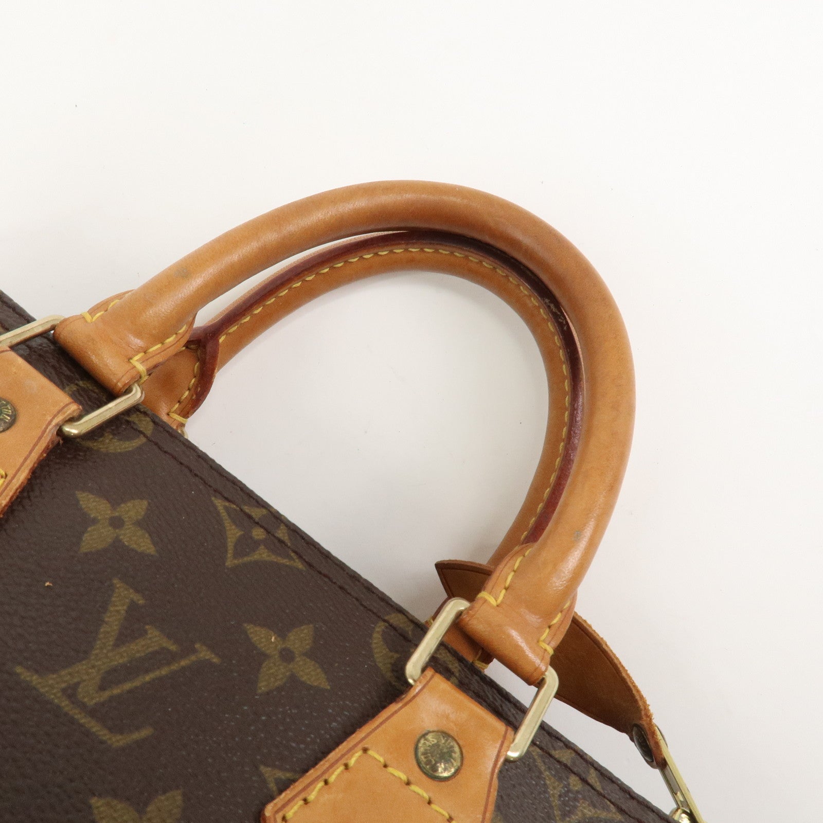 Louis Vuitton Monogram Speedy 25 Boston Bag Hand Bag Brown M41528