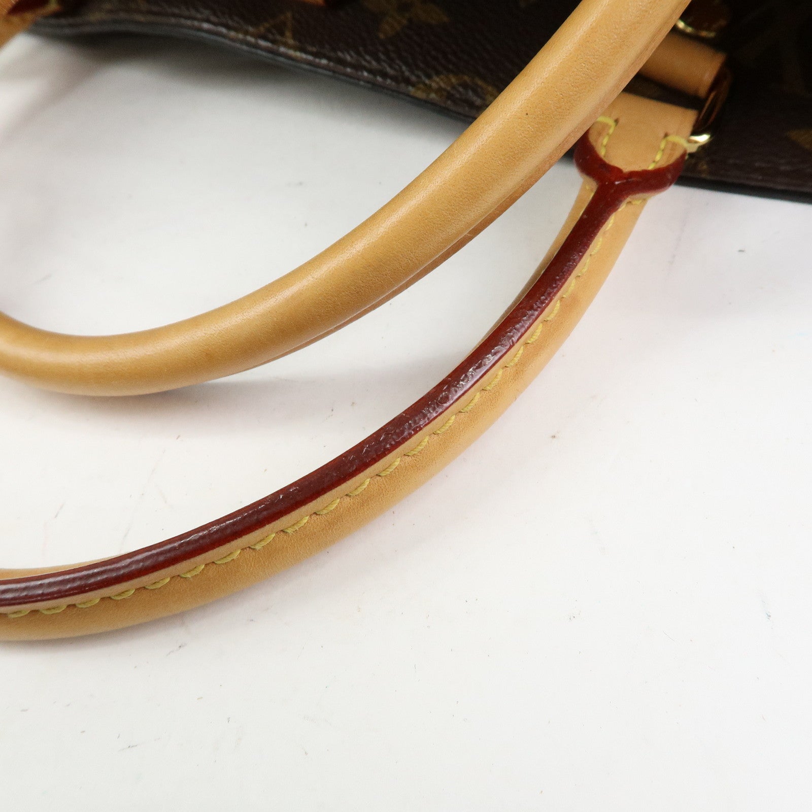 Louis Vuitton Monogram Montaigne MM 2Way Bag Hand Bag Brown M41056