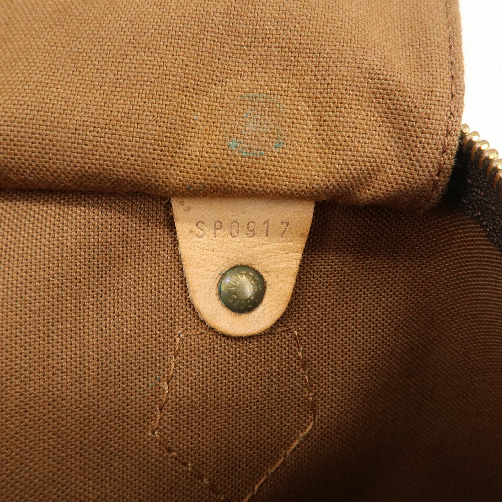 Louis Vuitton Monogram Speedy 40 Hand Bag Boston Bag Brown M41522
