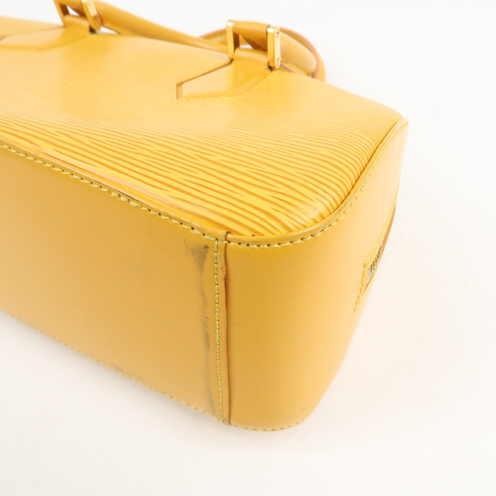 Louis Vuitton Epi Jasmine Hand Bag Tassilli Yellow M52089