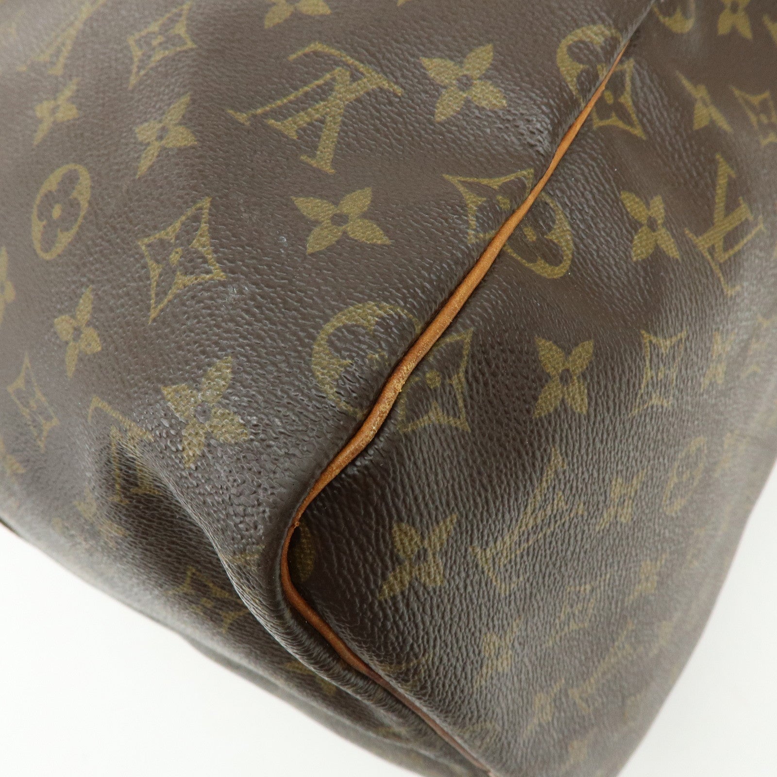 Louis Vuitton Monogram Keep All 55 Boston Bag Brown M41424