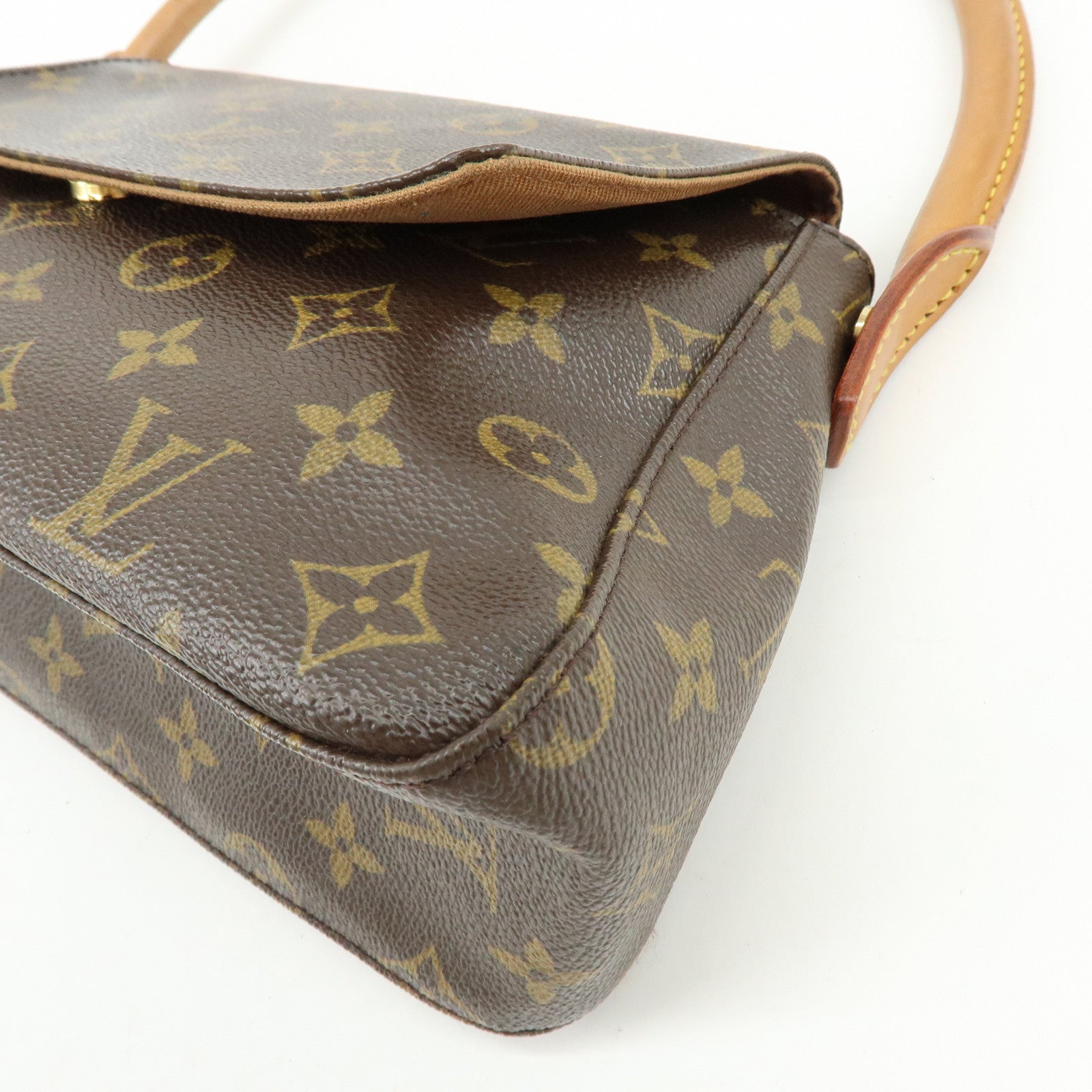 Louis Vuitton Monogram Mini Looping Shoulder Bag Brown M51147