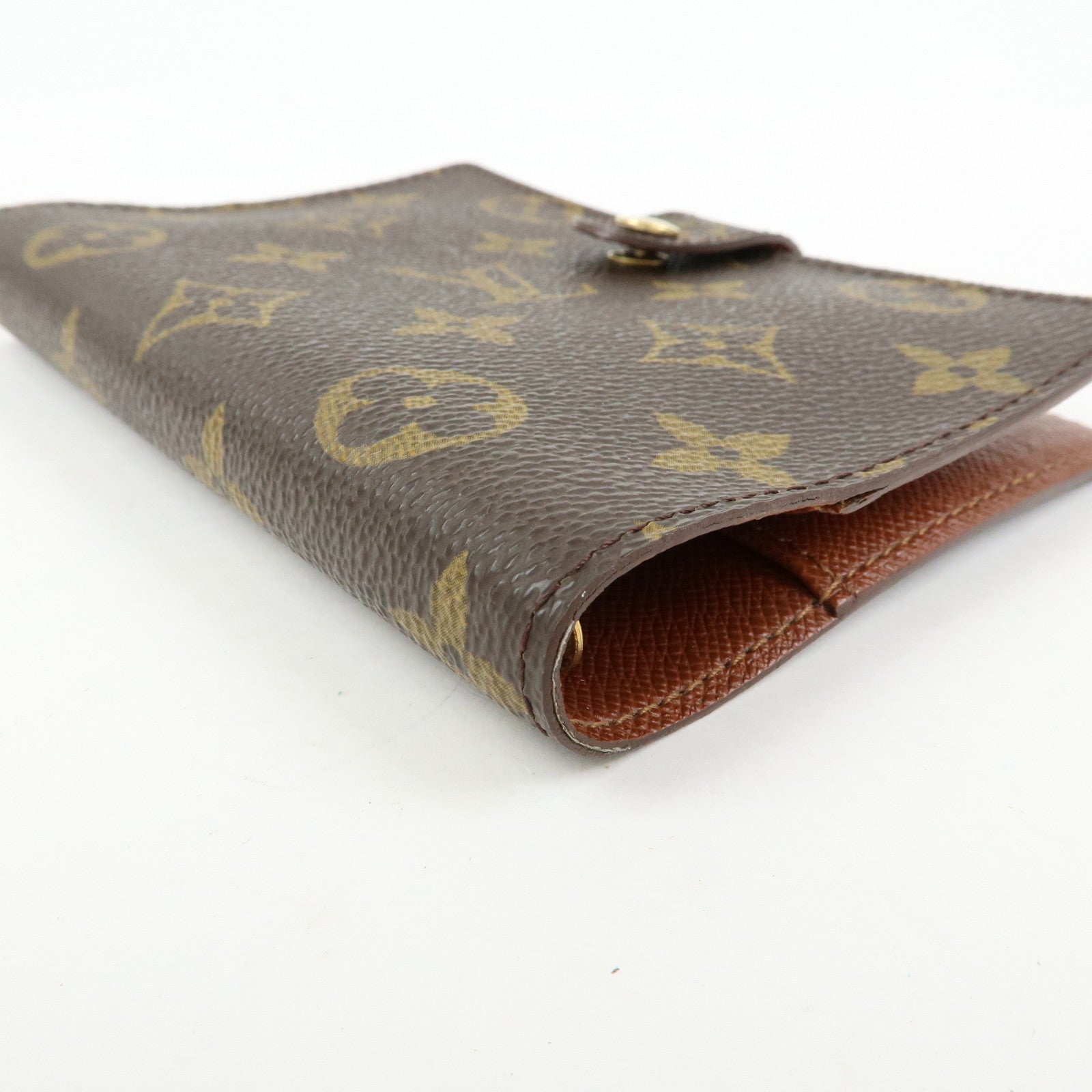 Louis Vuitton Monogram Agenda PM Planner Cover Brown R20005