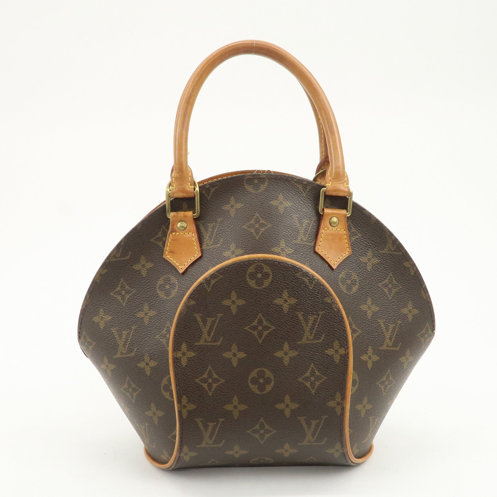 Louis Vuitton Monogram Canvas Ellipse PM Hand Bag Brown M51127