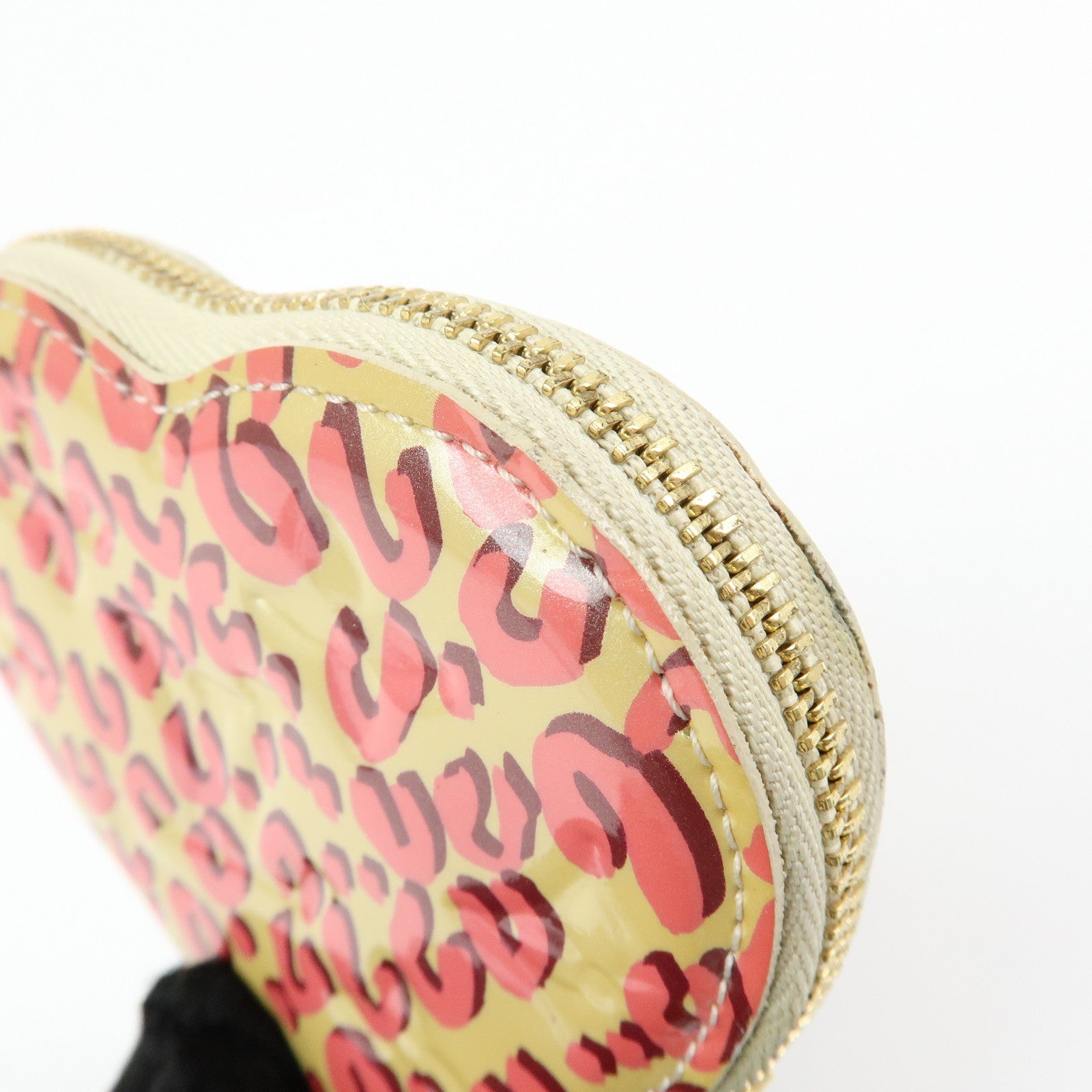 Louis Vuitton Monogram Vernis Porte Monnaie Coeur Coin Case M91473