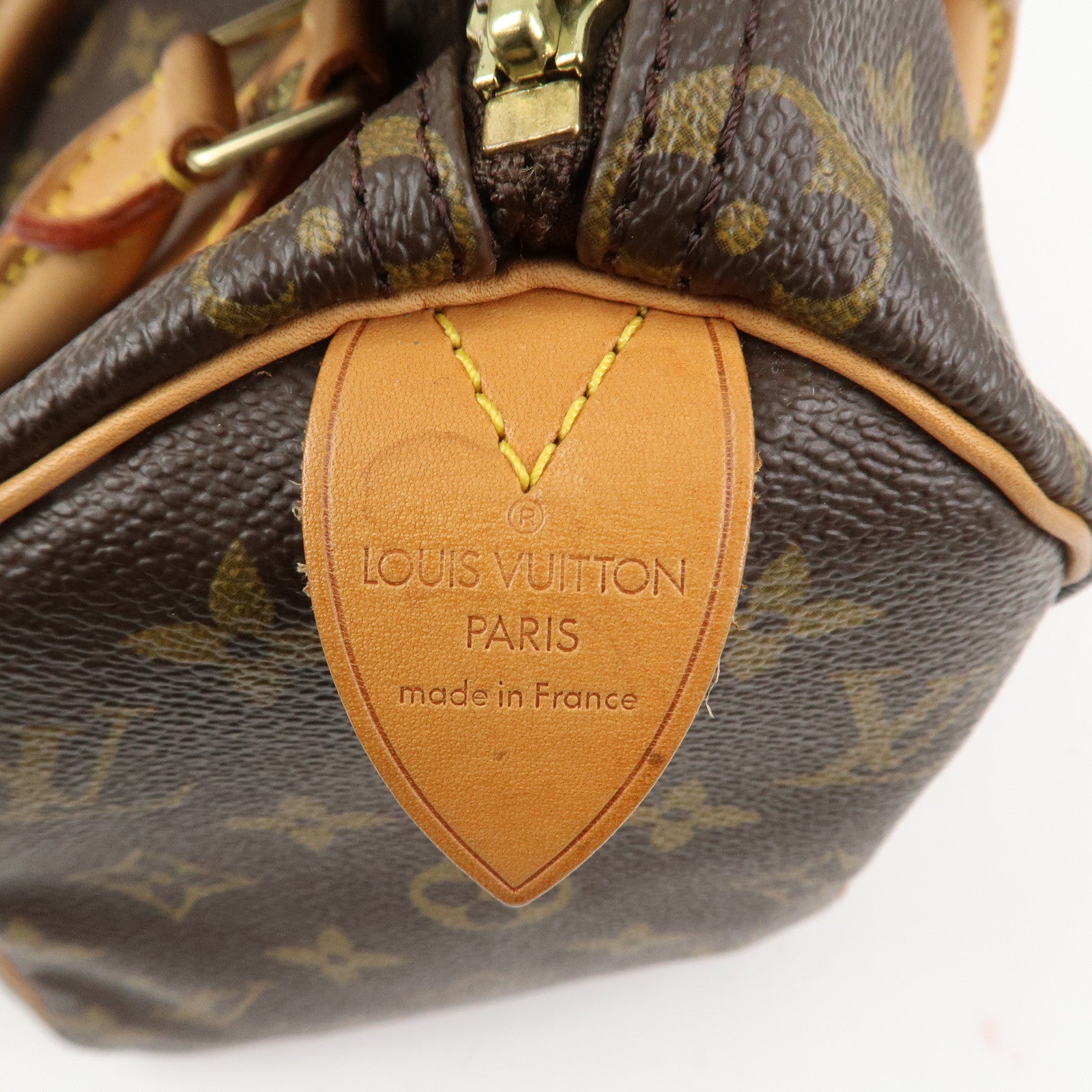 Louis Vuitton Monogram Speedy 25 Boston Bag Hand Bag Brown M41528