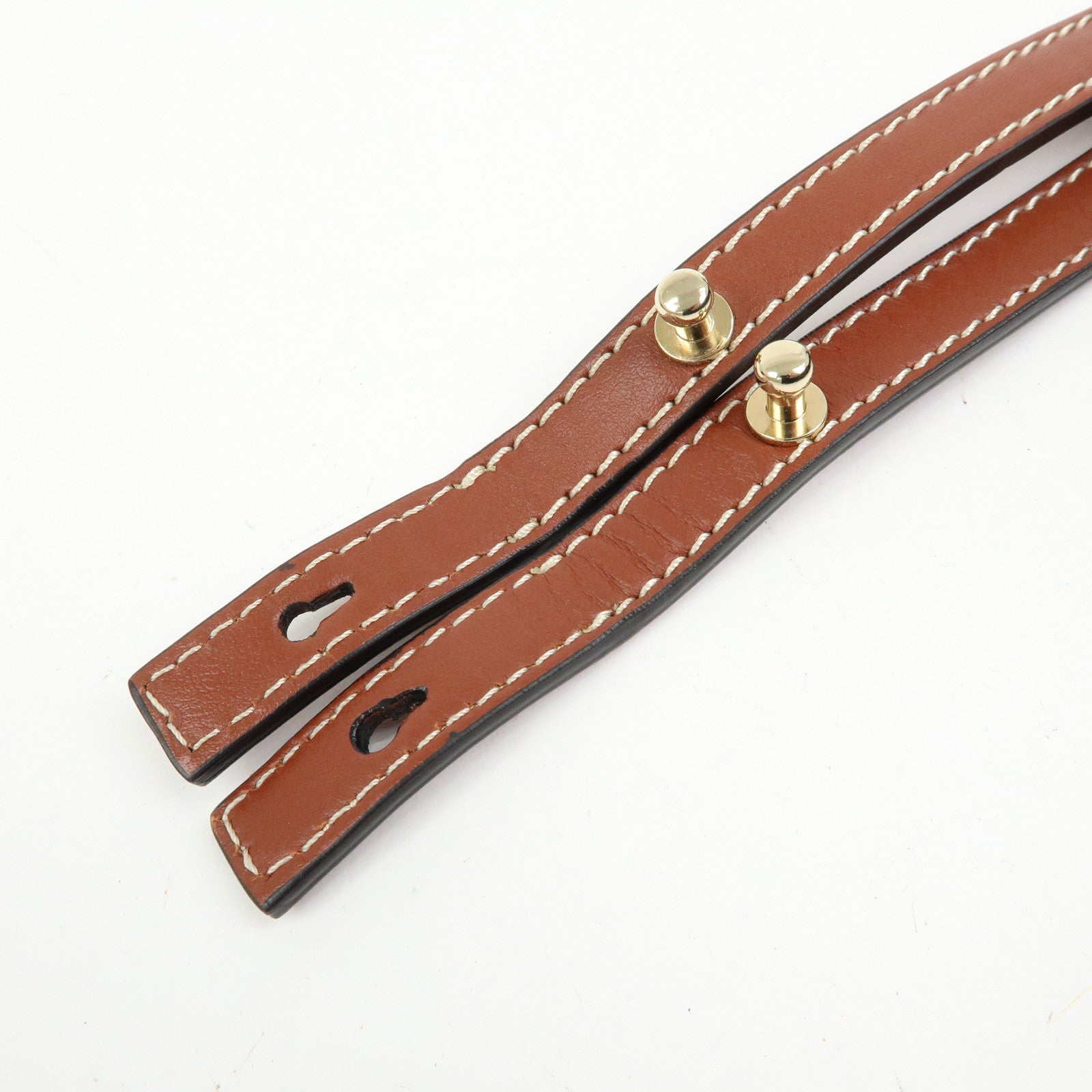 Chloe Woody Canvas Leather 2Way Bag Shoulder Bag Natural Brown