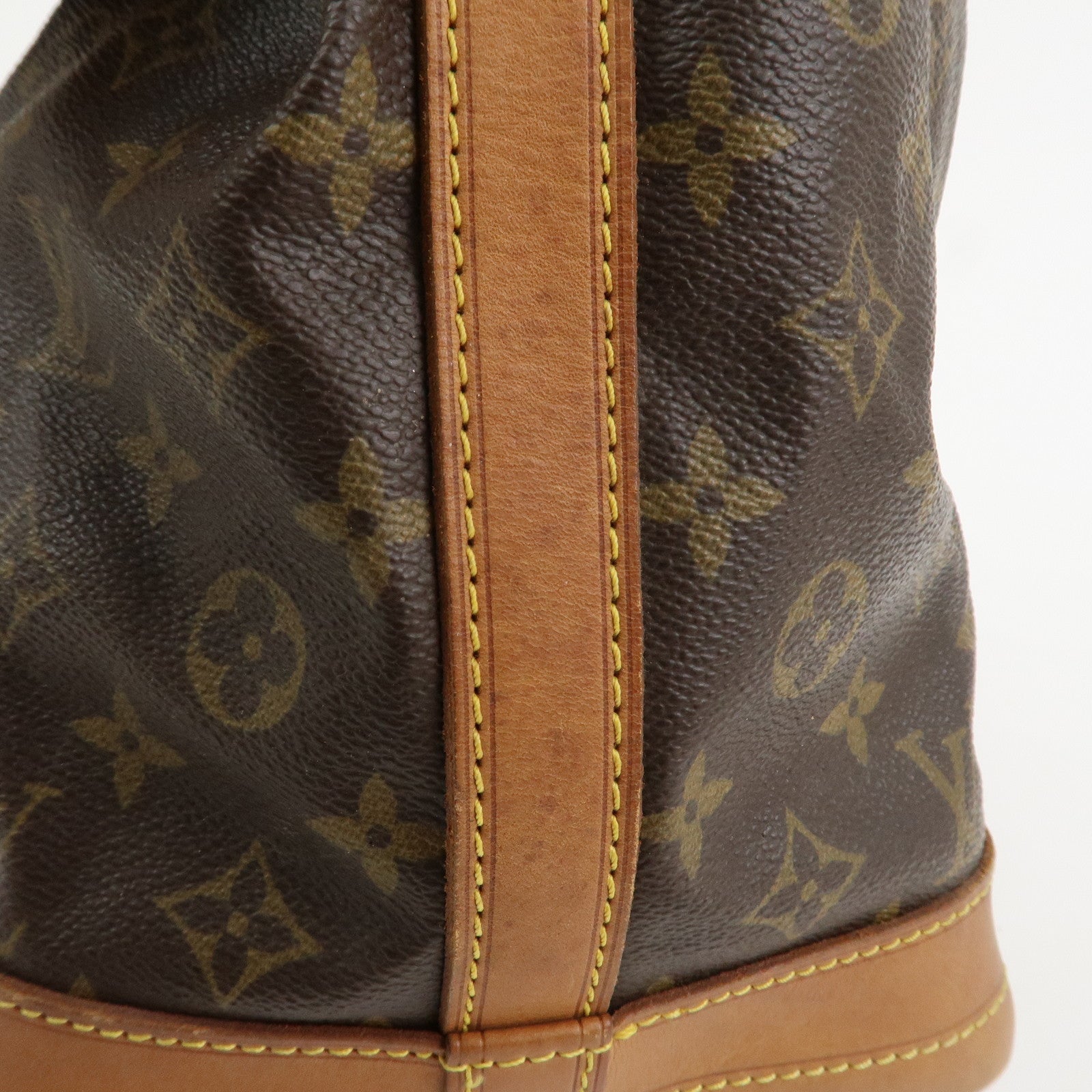 Louis Vuitton Monogram Noe Shoulder Bag Hand Bag Brown M42224