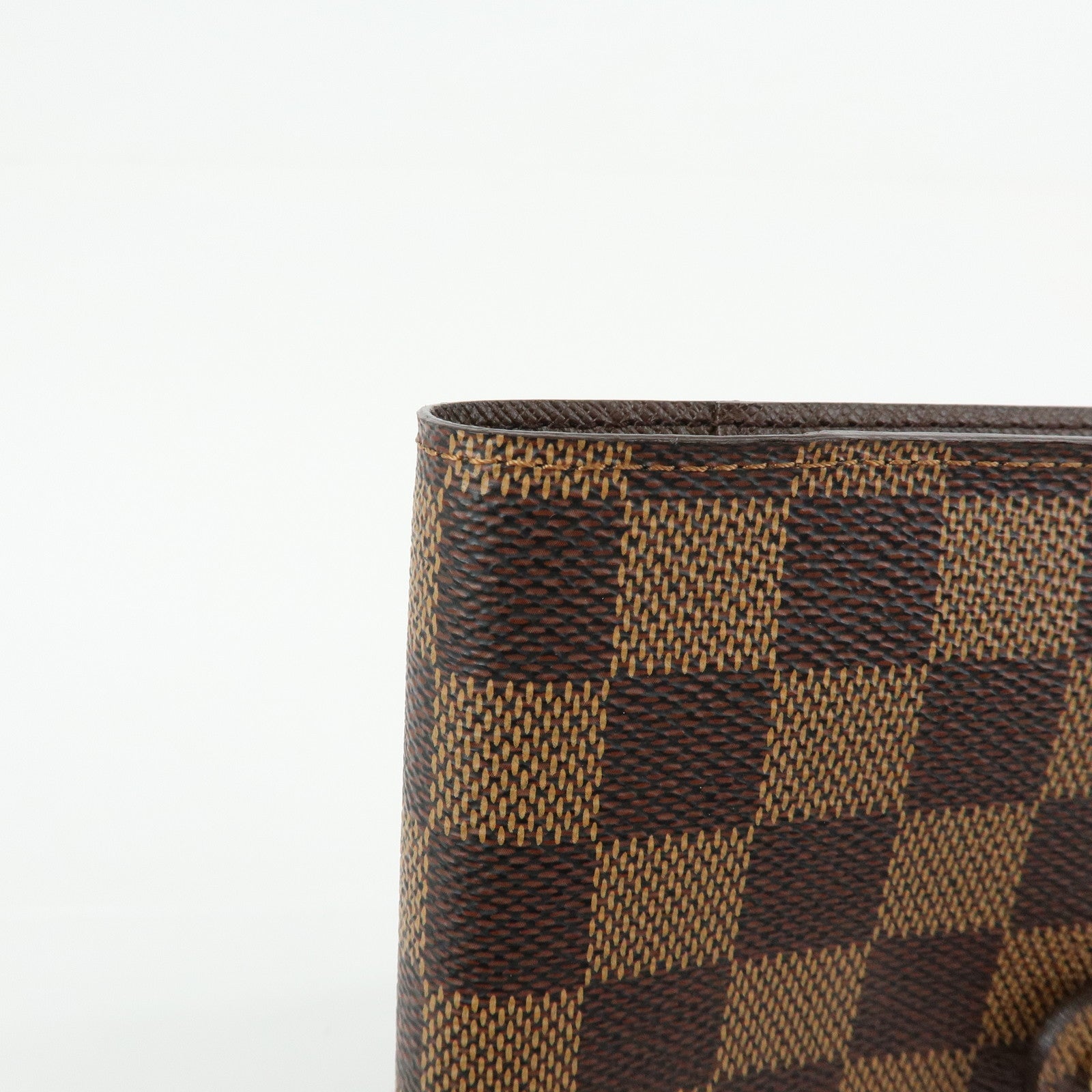 Louis Vuitton Damier Ebene Agenda PM Planner Cover Brown R20700