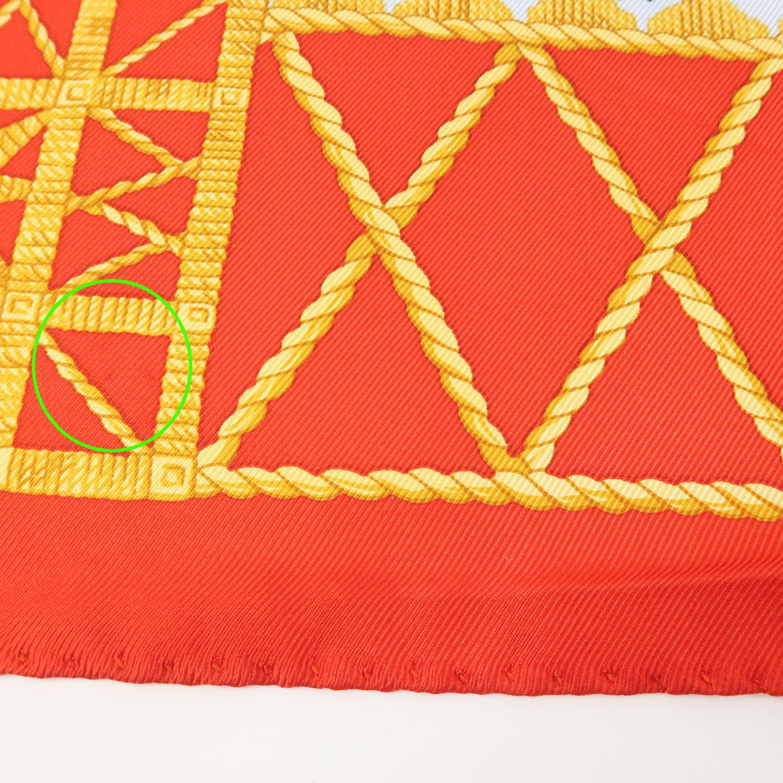 Christian Dior Silk 100% Scarf Blue Red