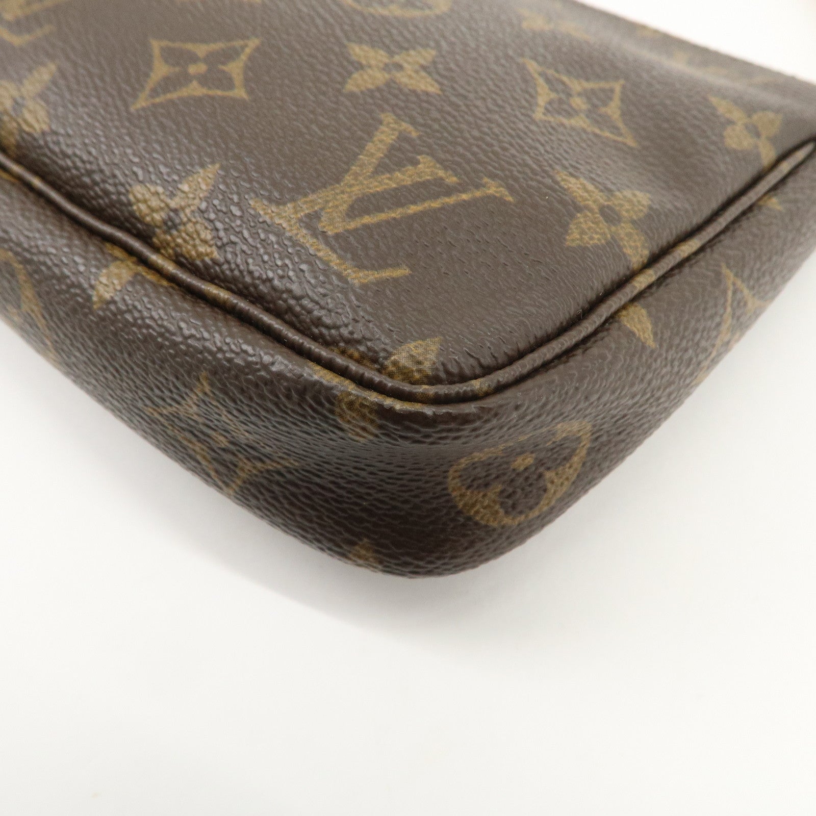 Louis Vuitton Monogram Pochette Accessoires Pouch Hand Bag M51980