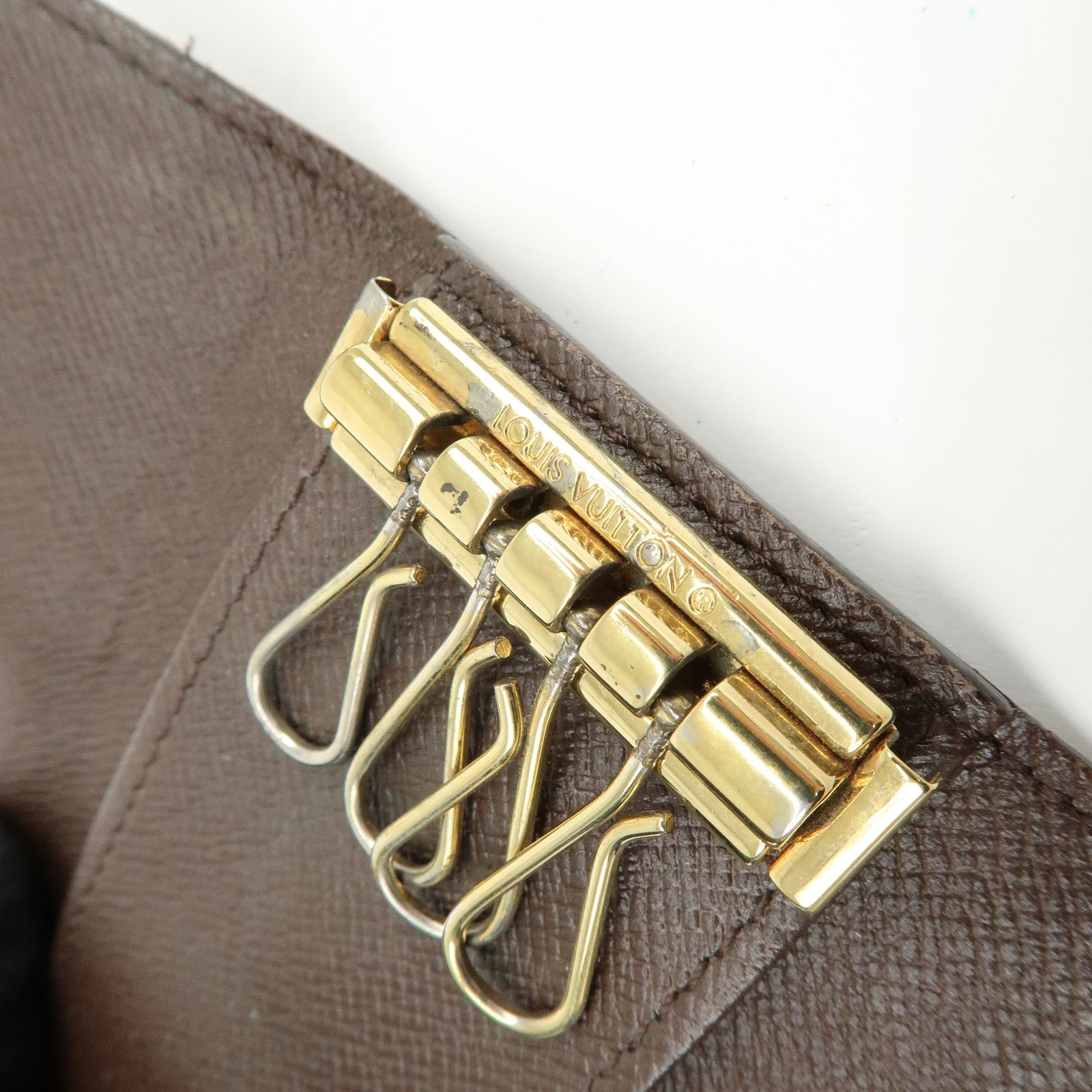 Louis Vuitton Damier Multicles 4 Key Case Damier Ebene N62631