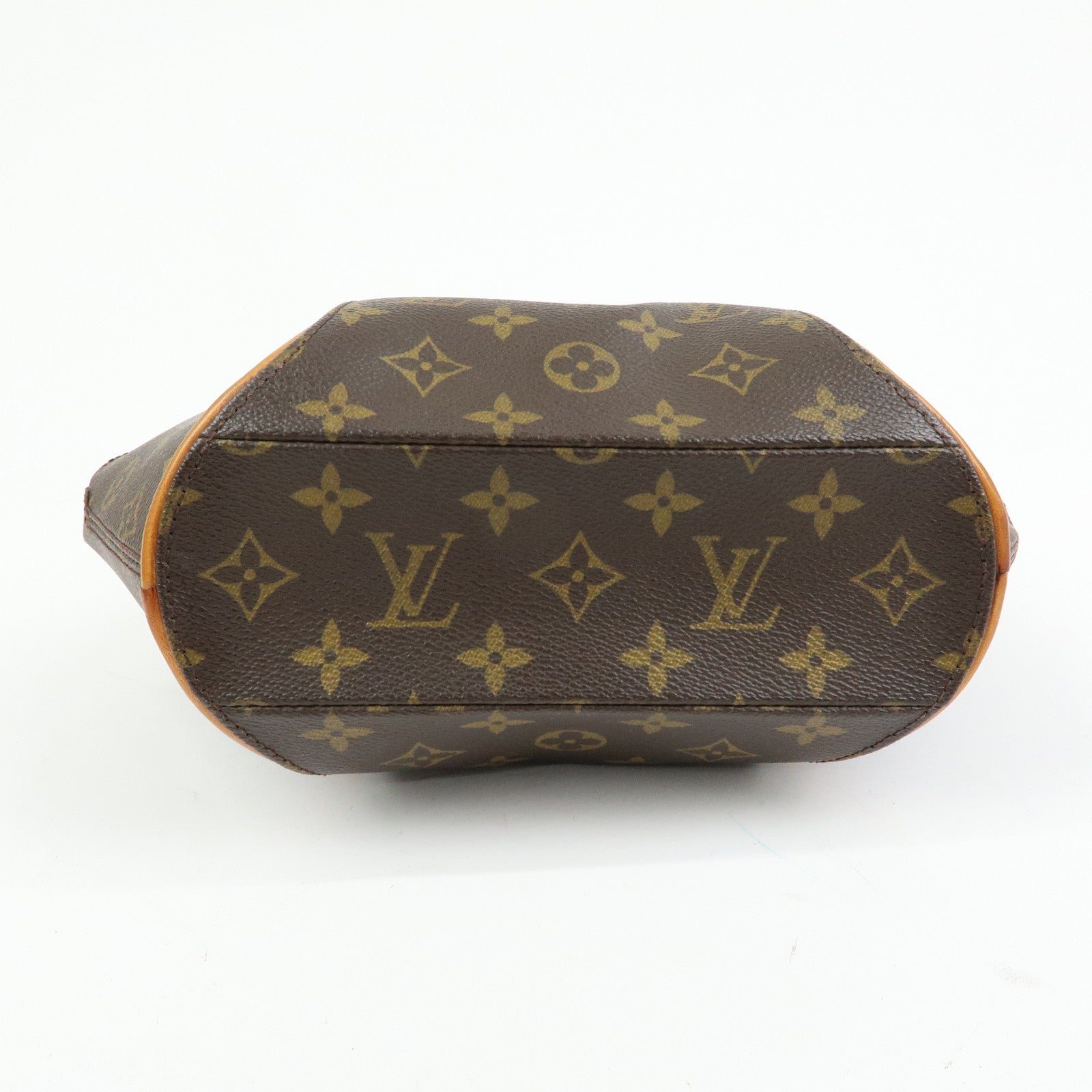 Louis Vuitton Monogram Ellipse PM Hand Bag Brown M51127
