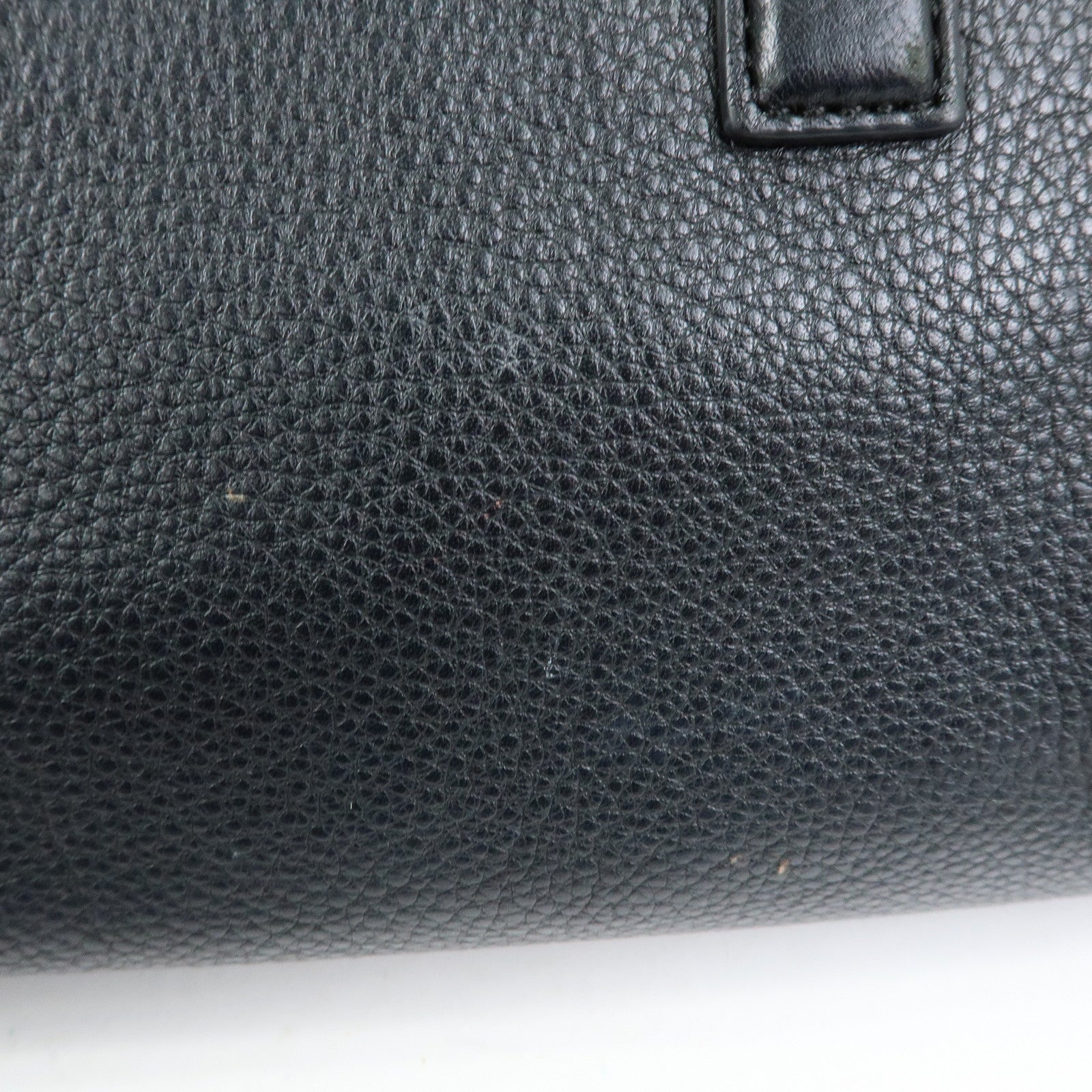 TORY BURCH Double T Leather 2Way Bag Shoulder Hand Bag Black