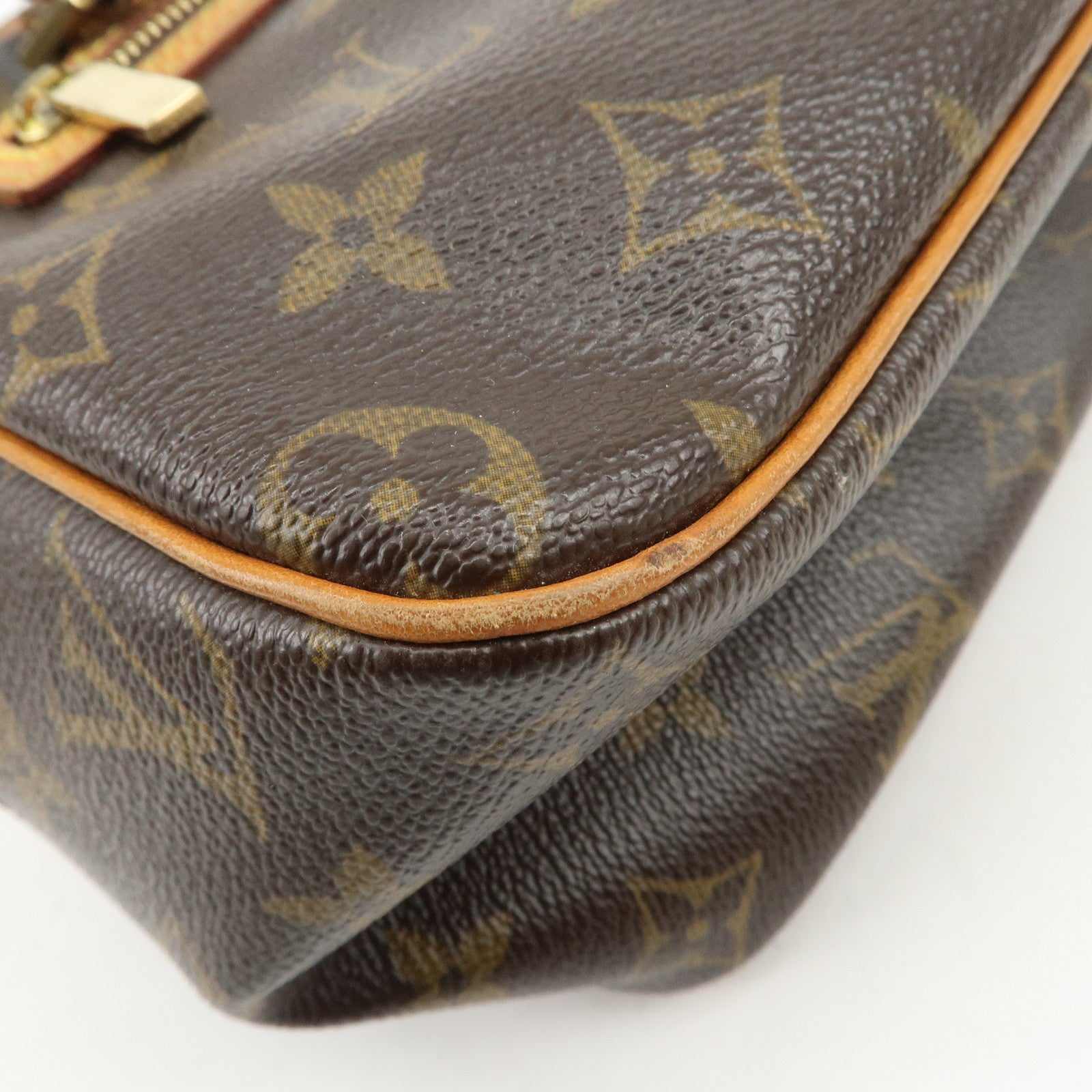 Louis Vuitton Monogram Cite MM Shoulder Bag Hand Bag M51182