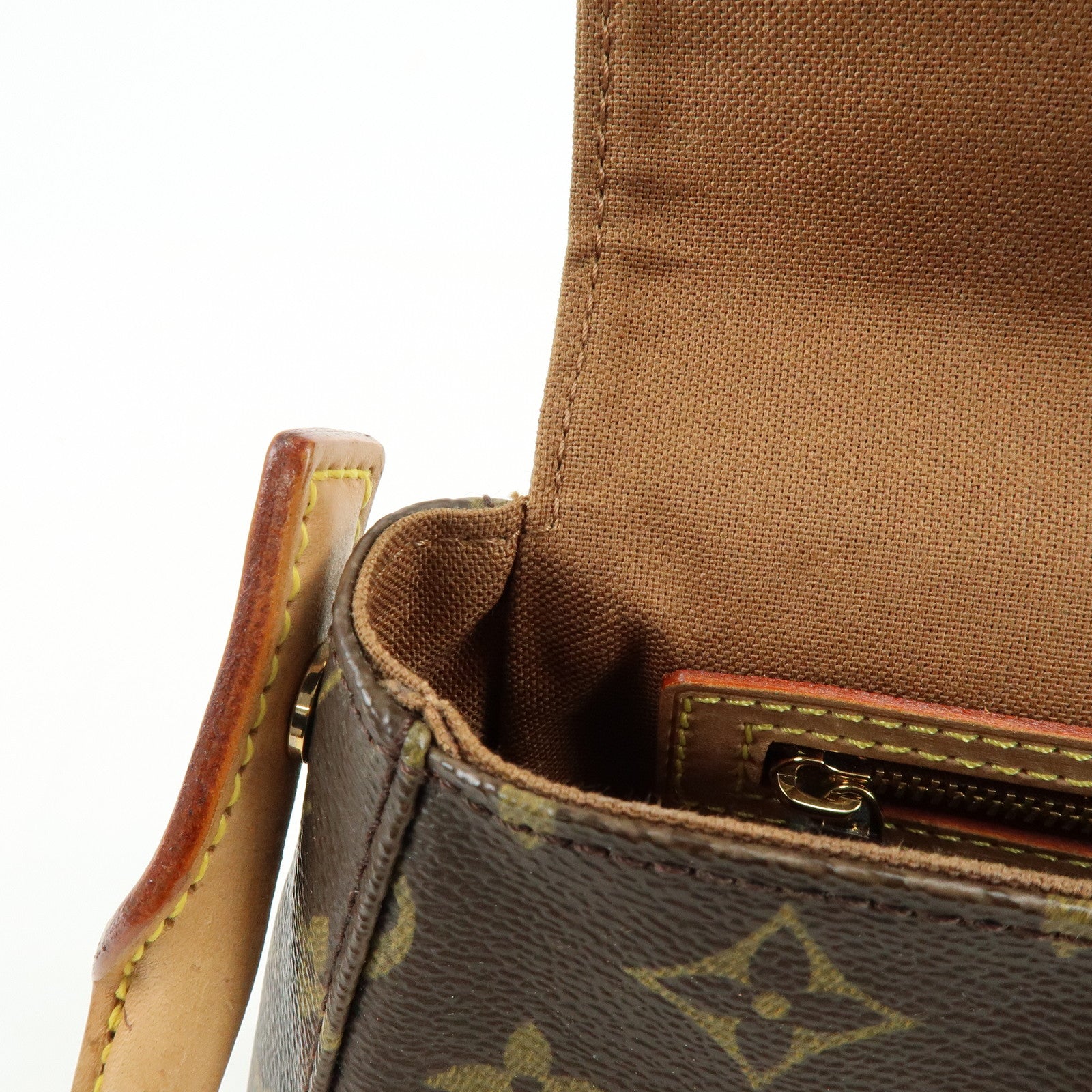 Louis Vuitton Monogram Mini Looping Shoulder Bag Brown M51147