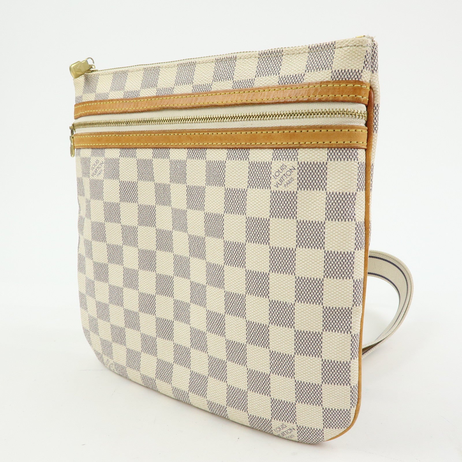 Louis Vuitton Damier Azur Pochette Bosphore Shoulder Bag N51112