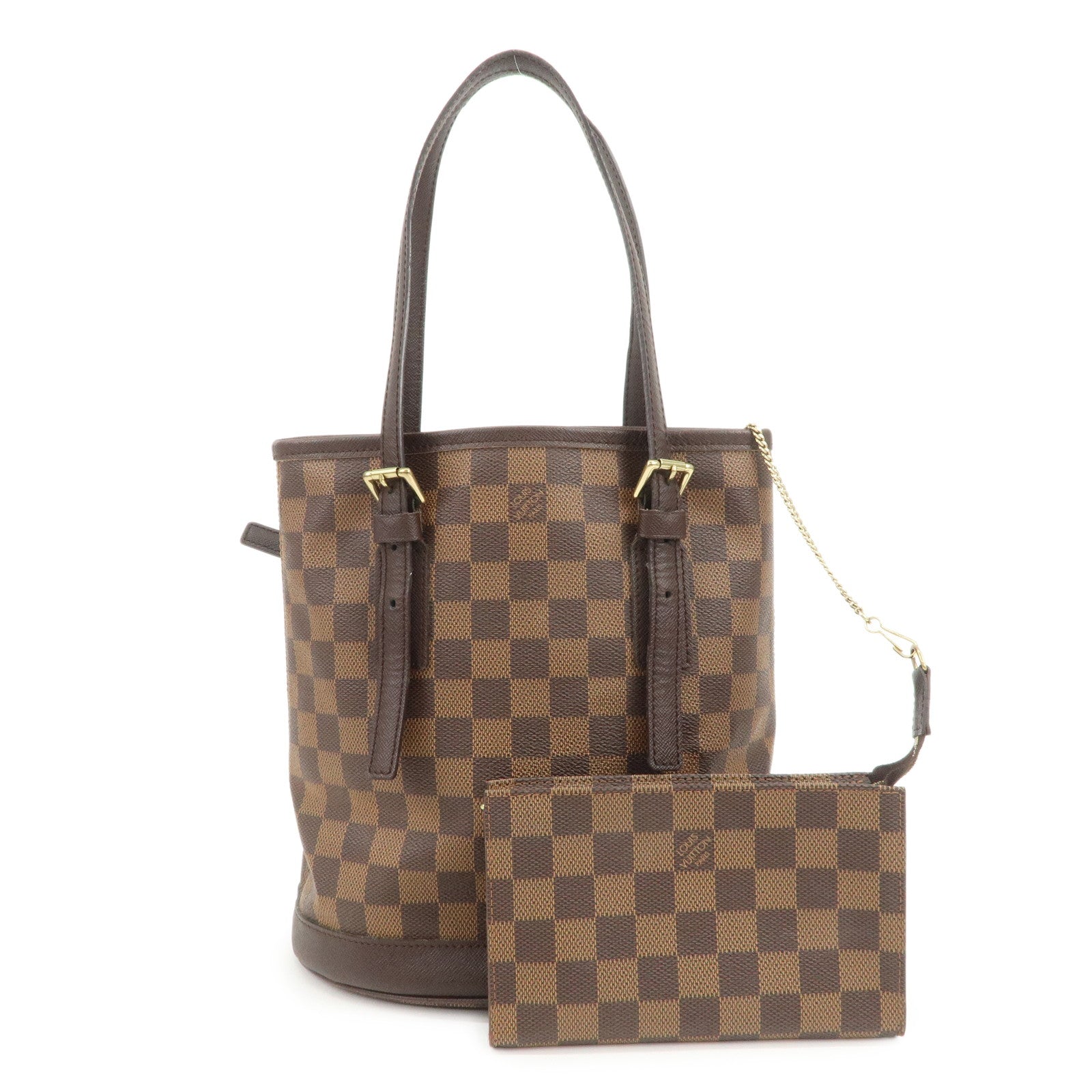 Louis Vuitton Damier Ebene Male Tote Bag Hand Bag Brown N42240