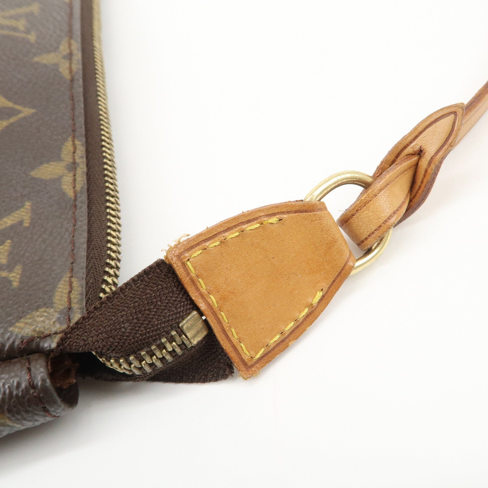 Louis Vuitton Monogram Pochette Accessoires Pouch Hand Bag M51980